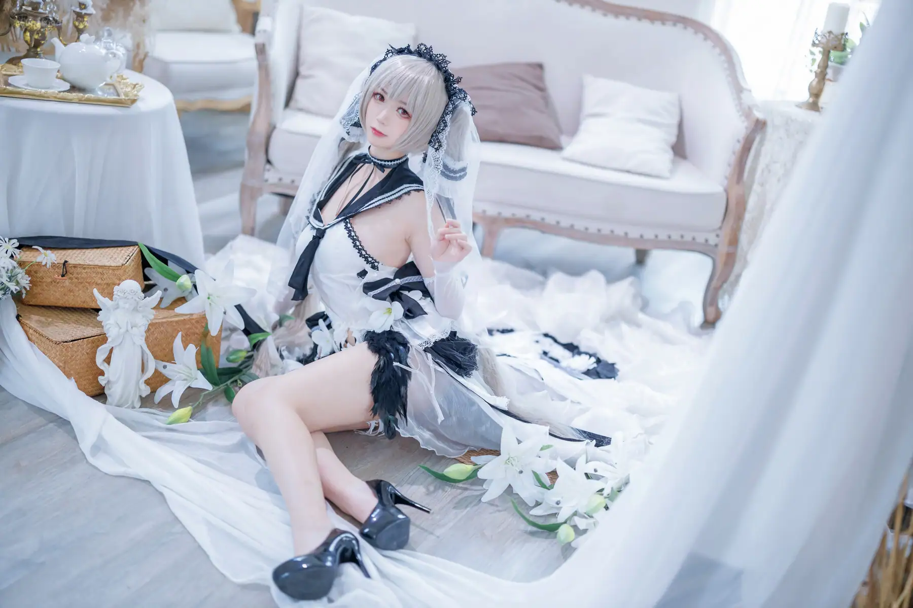 樱落酱w - 碧蓝航线 可畏 礼服(20P_114.4M) - 樱落酱w - 碧蓝航线 可畏 礼服(20P_114
