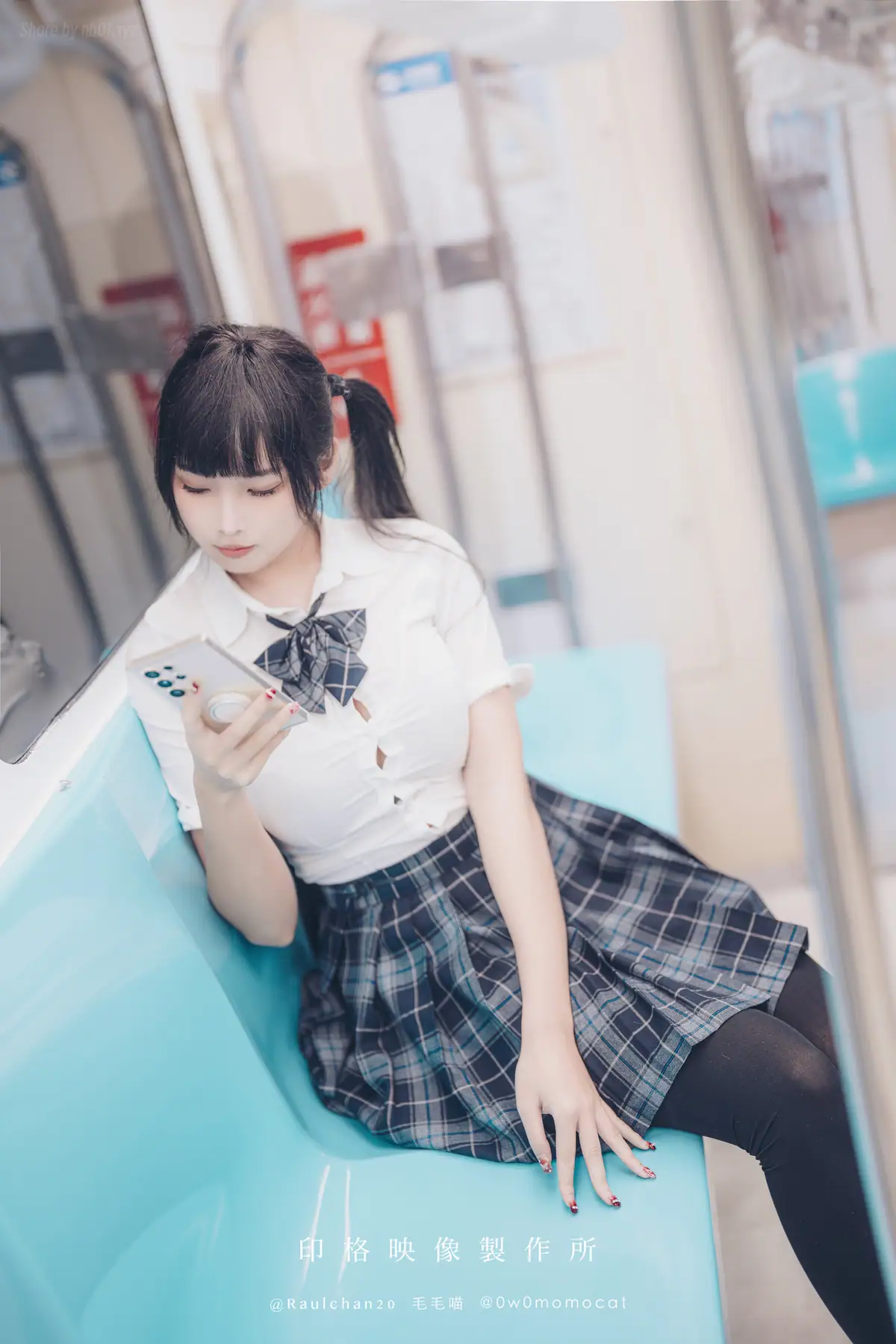 慕慕Momo - 電車通學少女(64P+2V_1.1G) - 慕慕Momo - 電車通學少女(64P+2V_1
