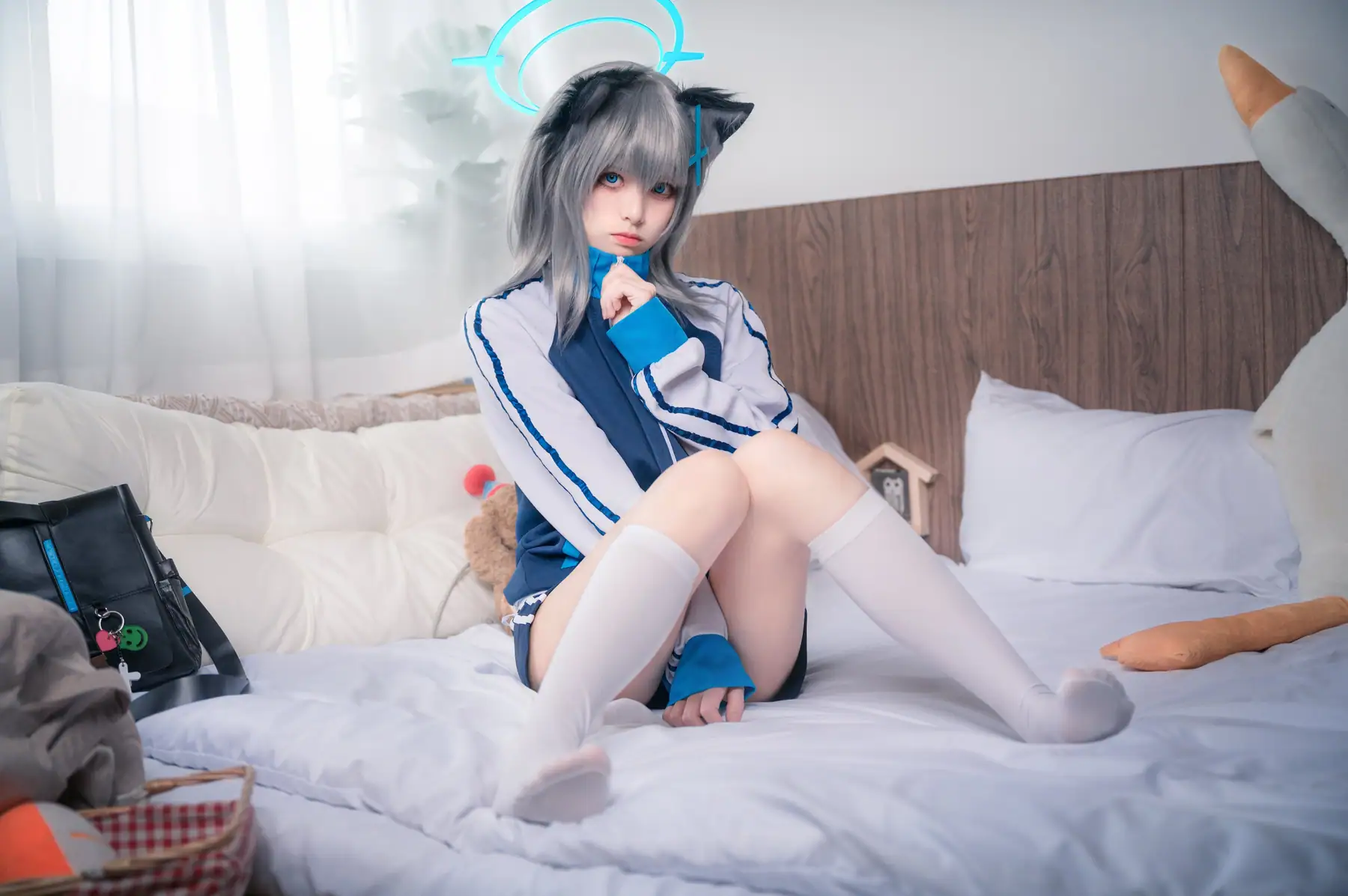 九柒喵 - 体操服白子(17P_25.1M) - 九柒喵 - 体操服白子(17P_25