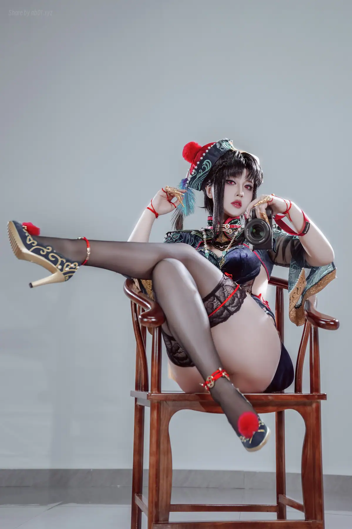半半子(BANBANKO) - 玉玲珑 僵尸娘(24P+2V_144.0M) - 半半子(BANBANKO) - 玉玲珑 僵尸娘(24P+2V_144