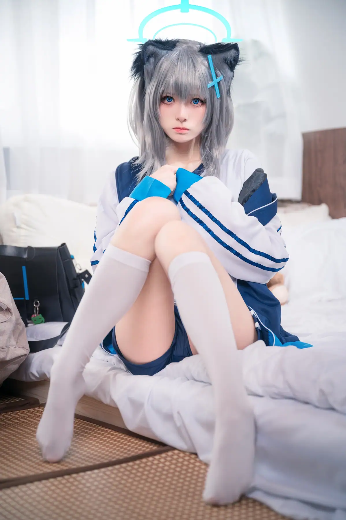 九柒喵 - 体操服白子(17P_25.1M) - 九柒喵 - 体操服白子(17P_25