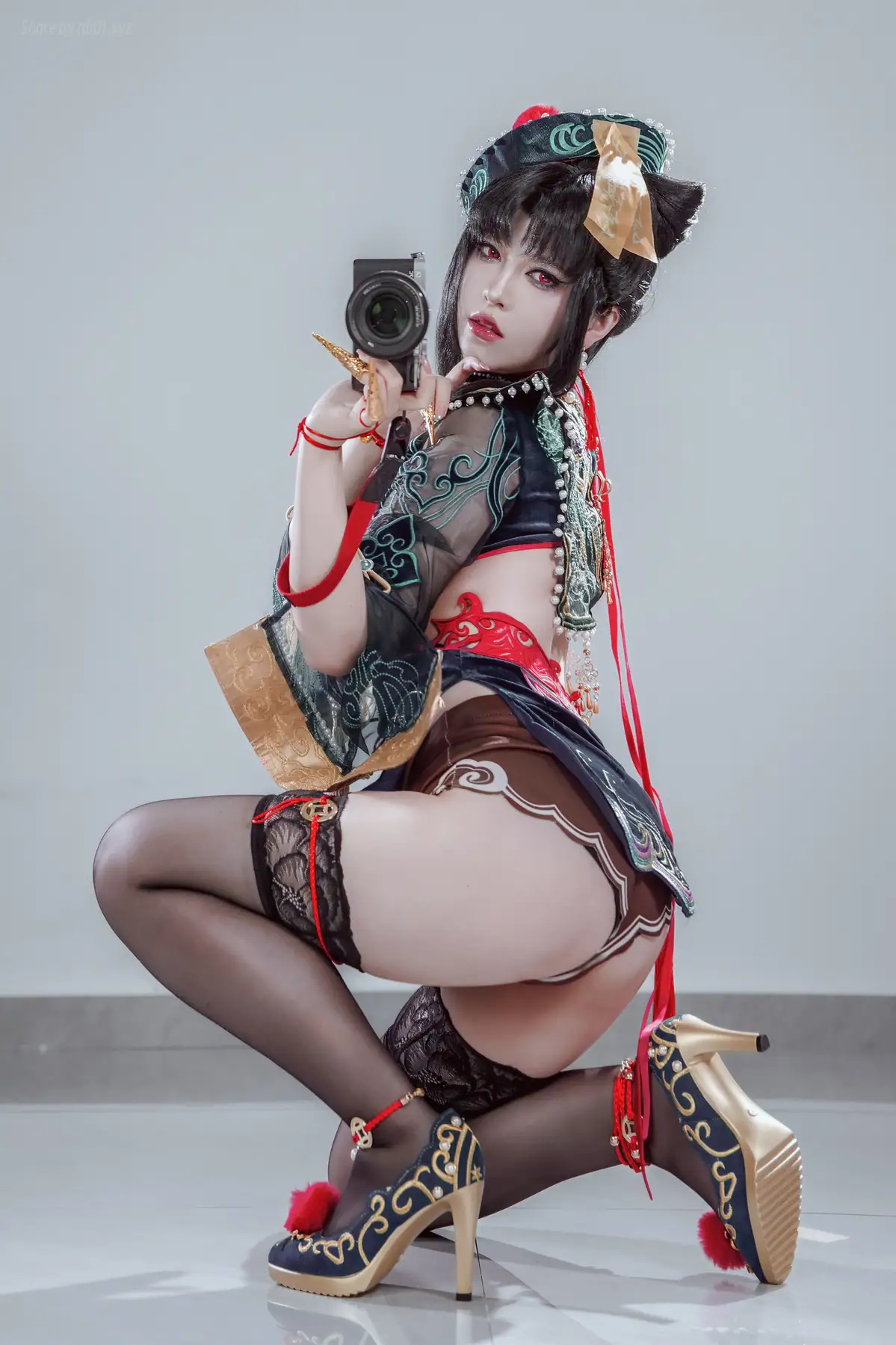 半半子(BANBANKO) - 玉玲珑 僵尸娘(24P+2V_144.0M) - 半半子(BANBANKO) - 玉玲珑 僵尸娘(24P+2V_144