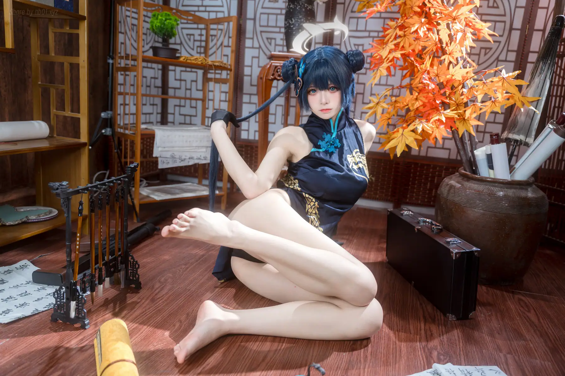九柒喵 - 碧蓝档案 妃咲(28P_65.6M) - 九柒喵 - 碧蓝档案 妃咲(28P_65