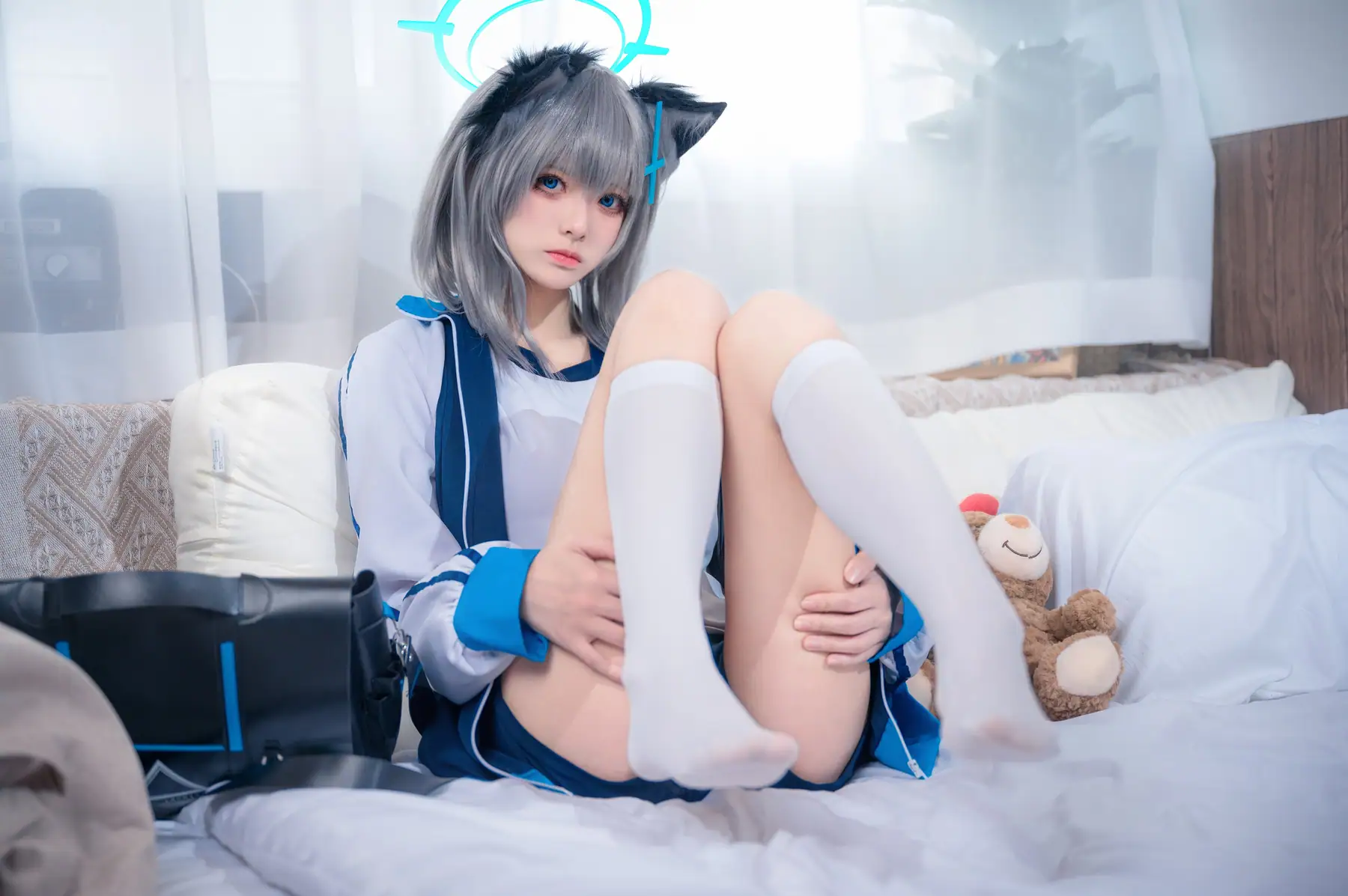 九柒喵 - 体操服白子(17P_25.1M) - 九柒喵 - 体操服白子(17P_25