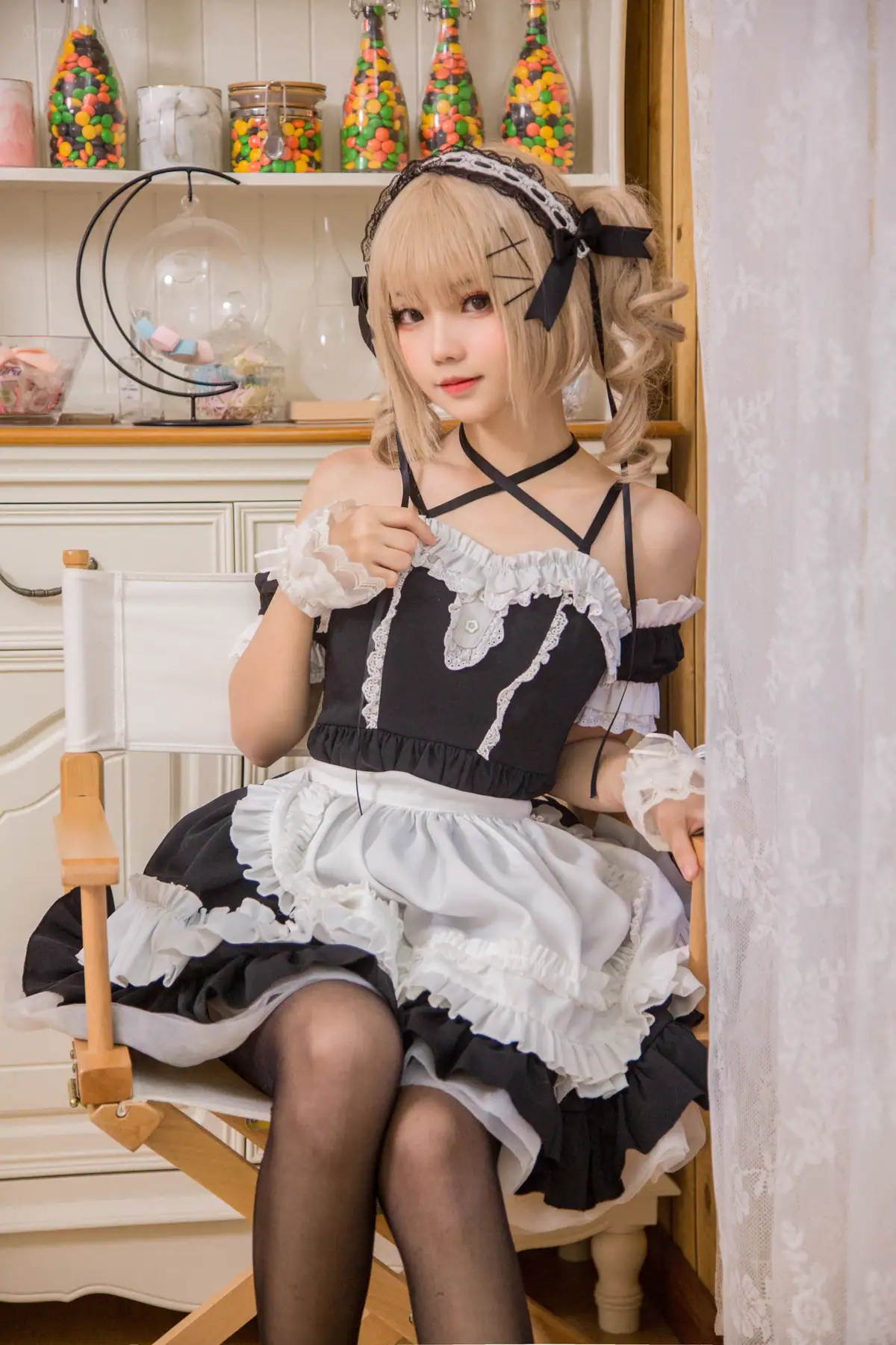 花柒Hana - 女仆装(9P_20.9M) - 花柒Hana - 女仆装(9P_20