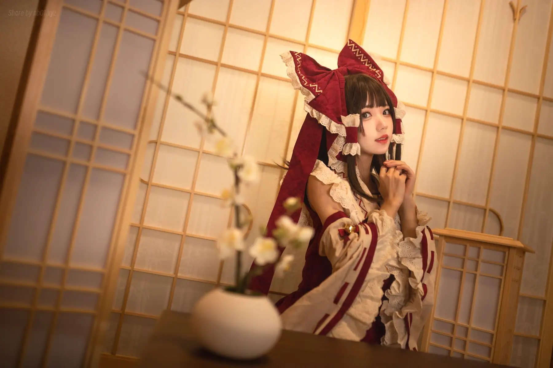 花柒Hana - 森森仙 灵梦(12P_9.9M) - 花柒Hana - 森森仙 灵梦(12P_9