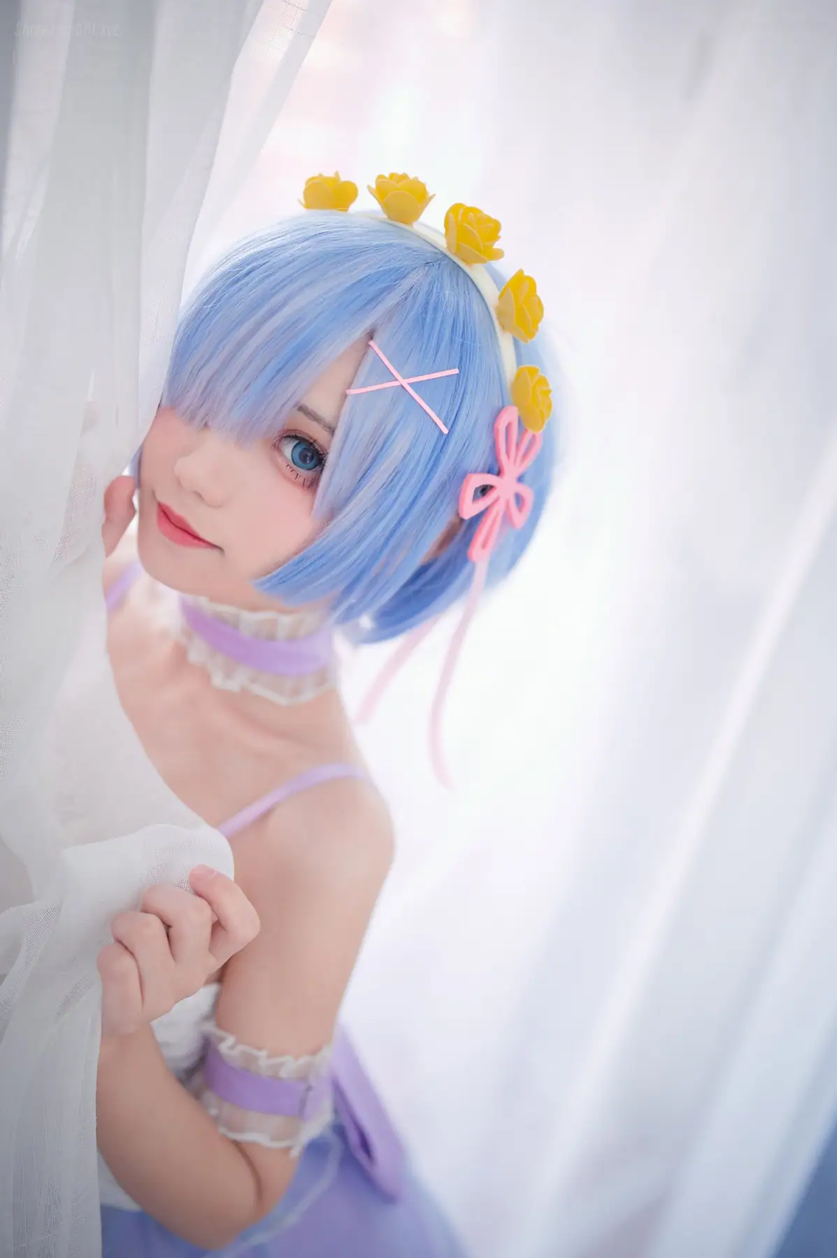 花柒Hana - 蕾姆天使 紫(15P_6.2M) - 花柒Hana - 蕾姆天使 紫(15P_6
