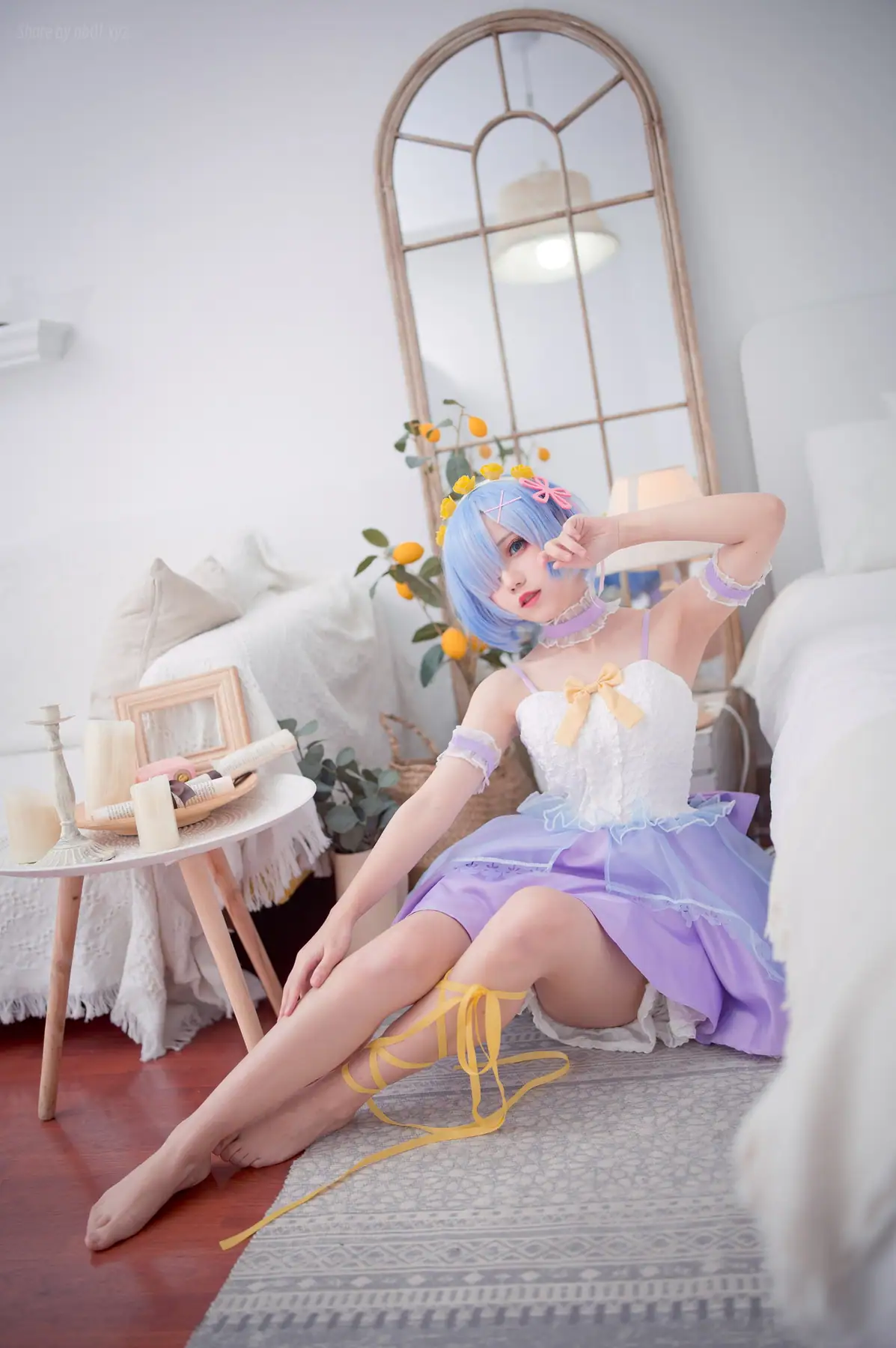花柒Hana - 蕾姆天使 紫(15P_6.2M) - 花柒Hana - 蕾姆天使 紫(15P_6