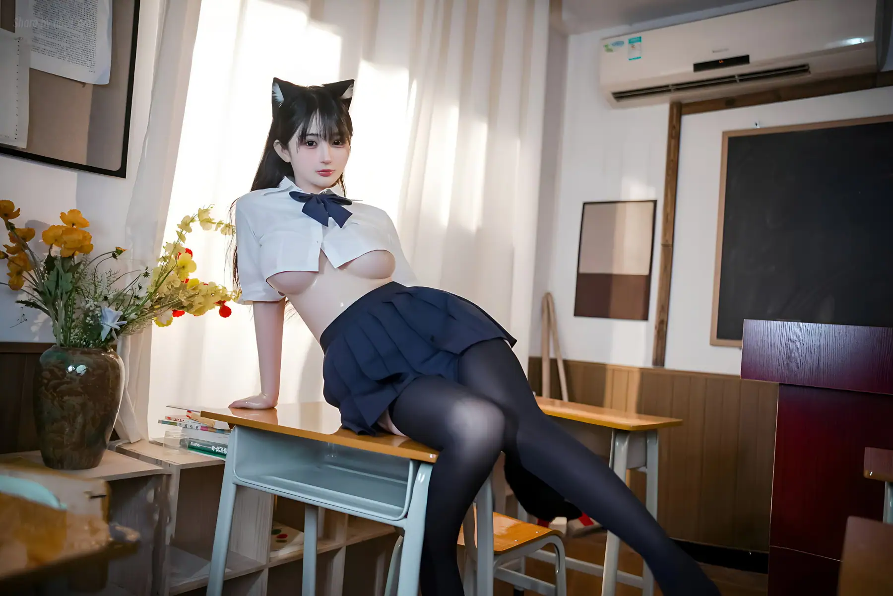 桜井宁宁 - JK猫耳(150P+1V_477.5M) - 桜井宁宁 - JK猫耳(150P+1V_477