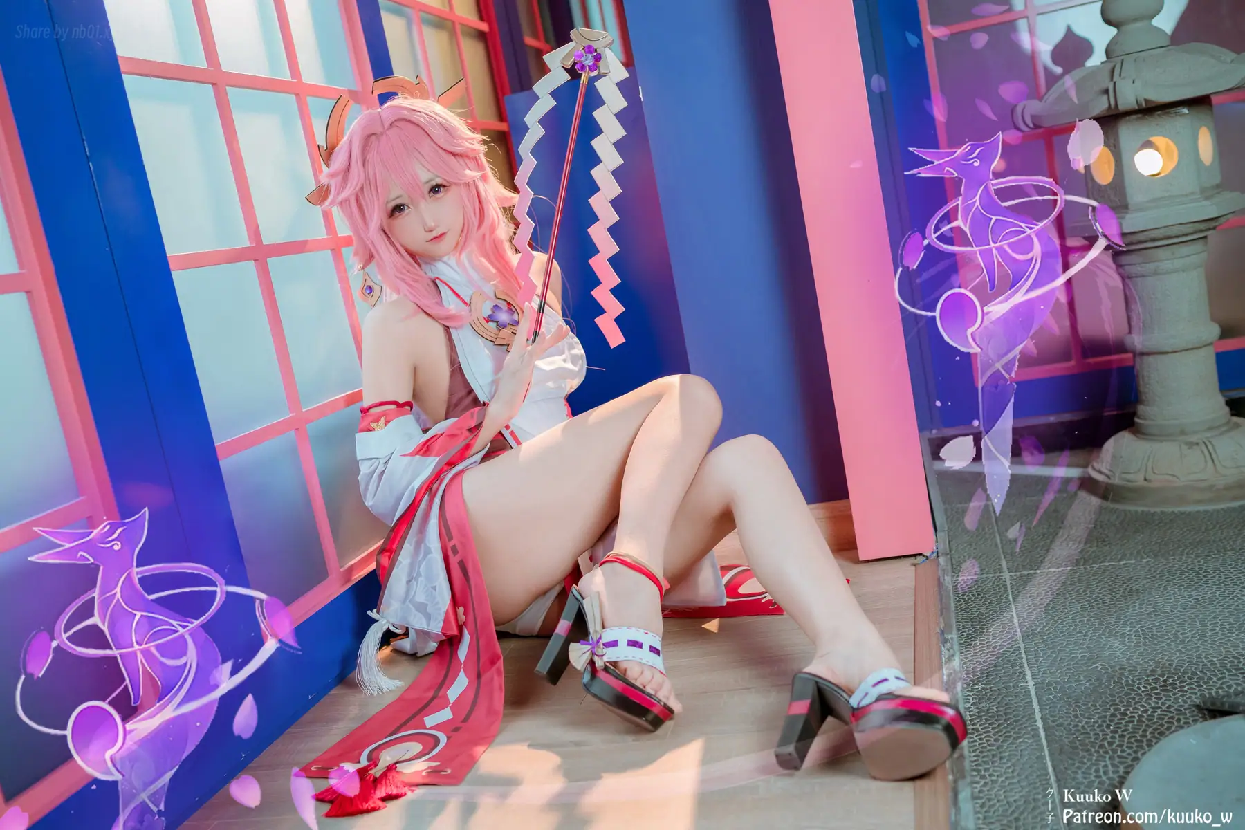 KuukoW - クー子 - Yae Miko(38P_99.6M) - KuukoW - クー子 - Yae Miko(38P_99
