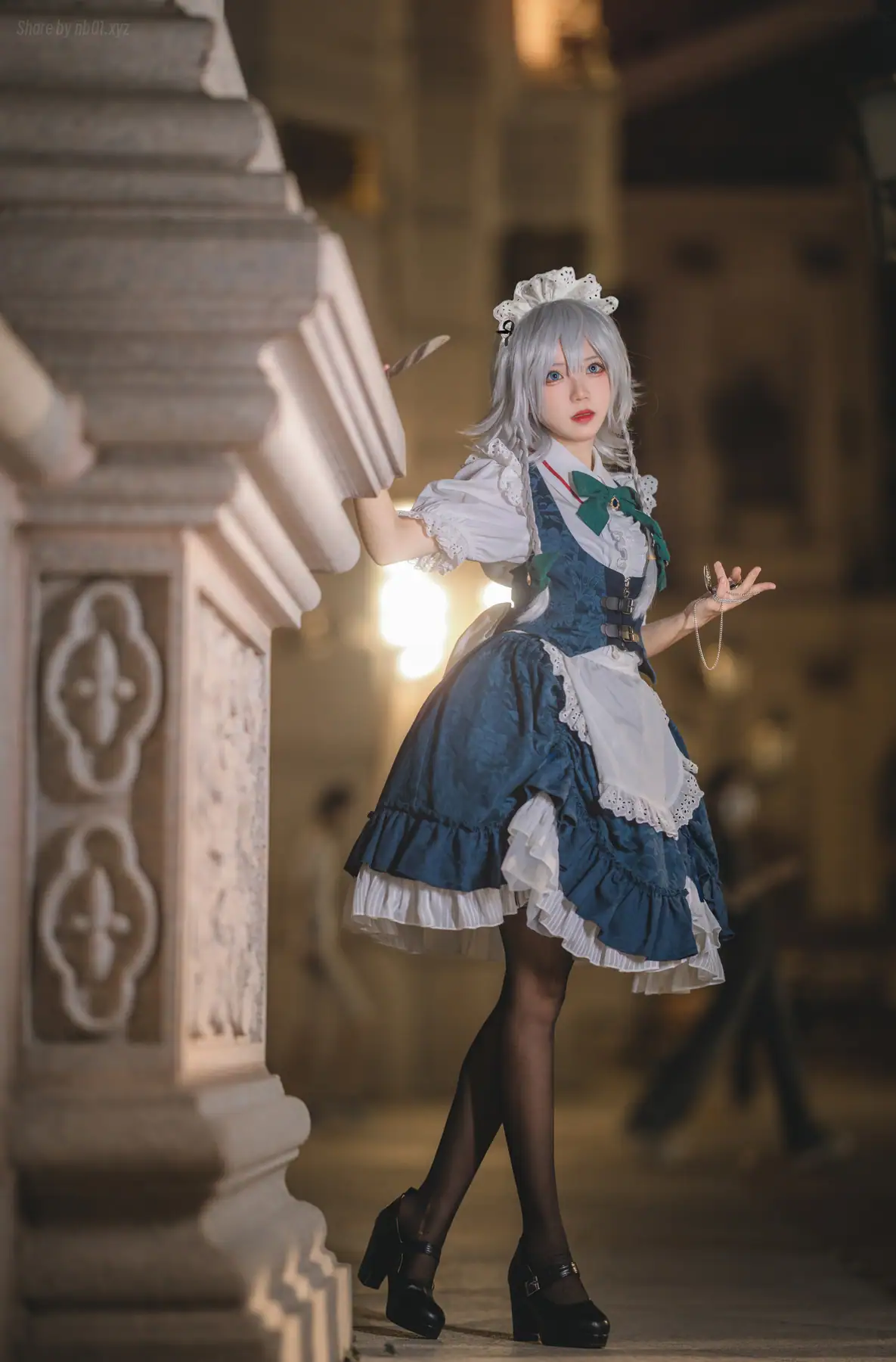 花柒Hana - 星雨 咲夜女仆(9P_39.1M) - 花柒Hana - 星雨 咲夜女仆(9P_39