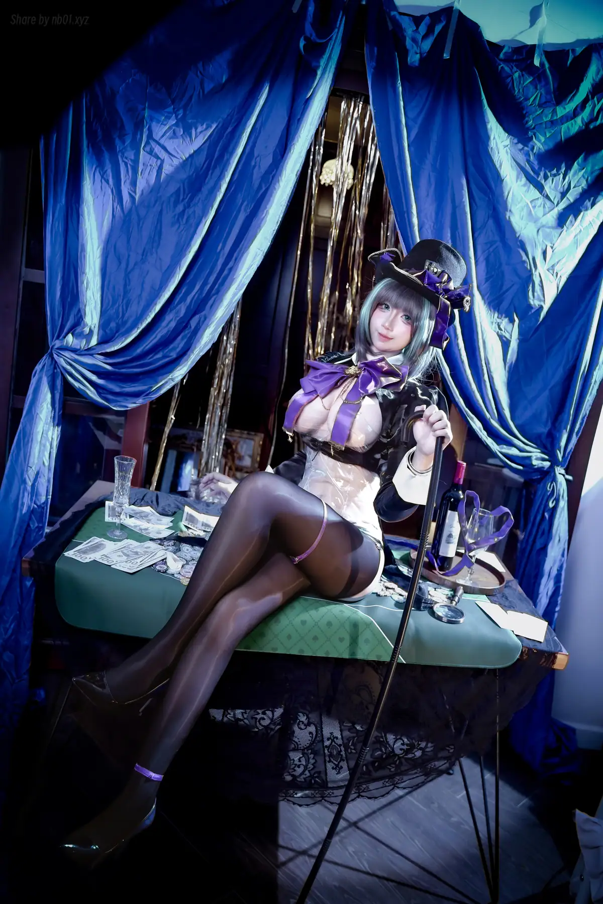 九曲Jean - 碧蓝航线 柴郡·绚烂夜梦(40P_115.2M) - 九曲Jean - 碧蓝航线 柴郡·绚烂夜梦(40P_115