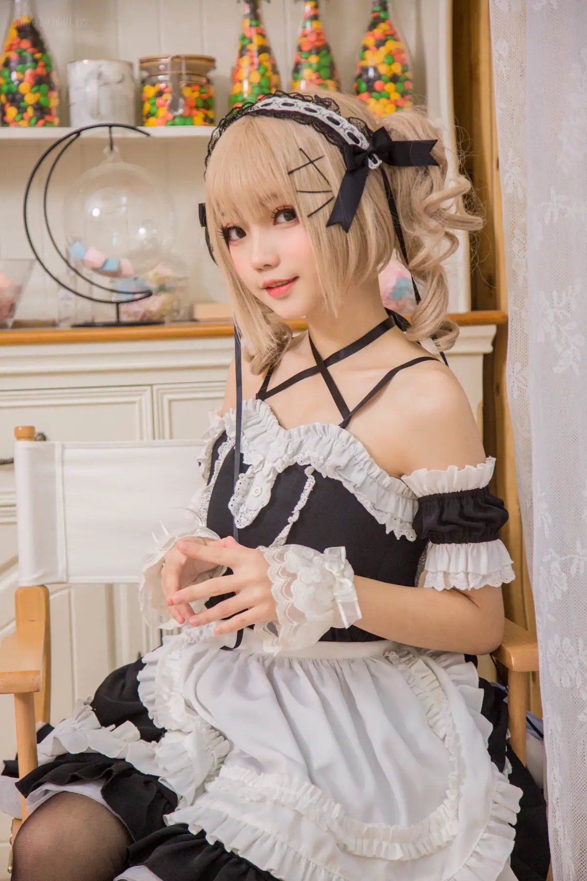 花柒Hana - 女仆装(9P_20.9M) - 花柒Hana - 女仆装(9P_20