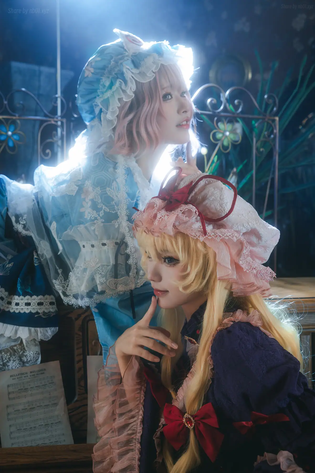 花柒Hana & 肃雨雨雨 - 八云紫+西行寺幽幽子(16P_277.3M) - 花柒Hana & 肃雨雨雨 - 八云紫+西行寺幽幽子(16P_277
