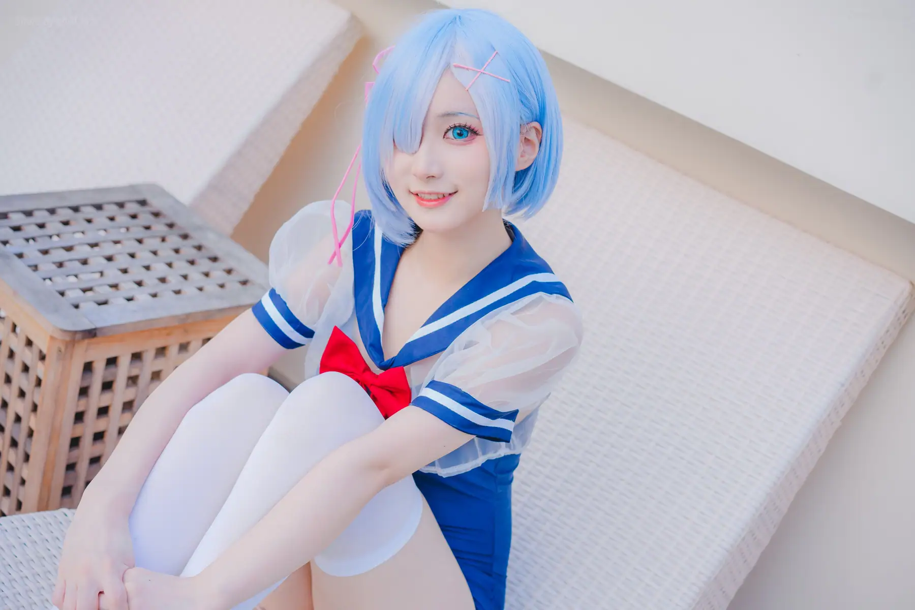 幼愛Youmeko - 蕾姆泳装(18P_13.7M) - 幼愛Youmeko - 蕾姆泳装(18P_13