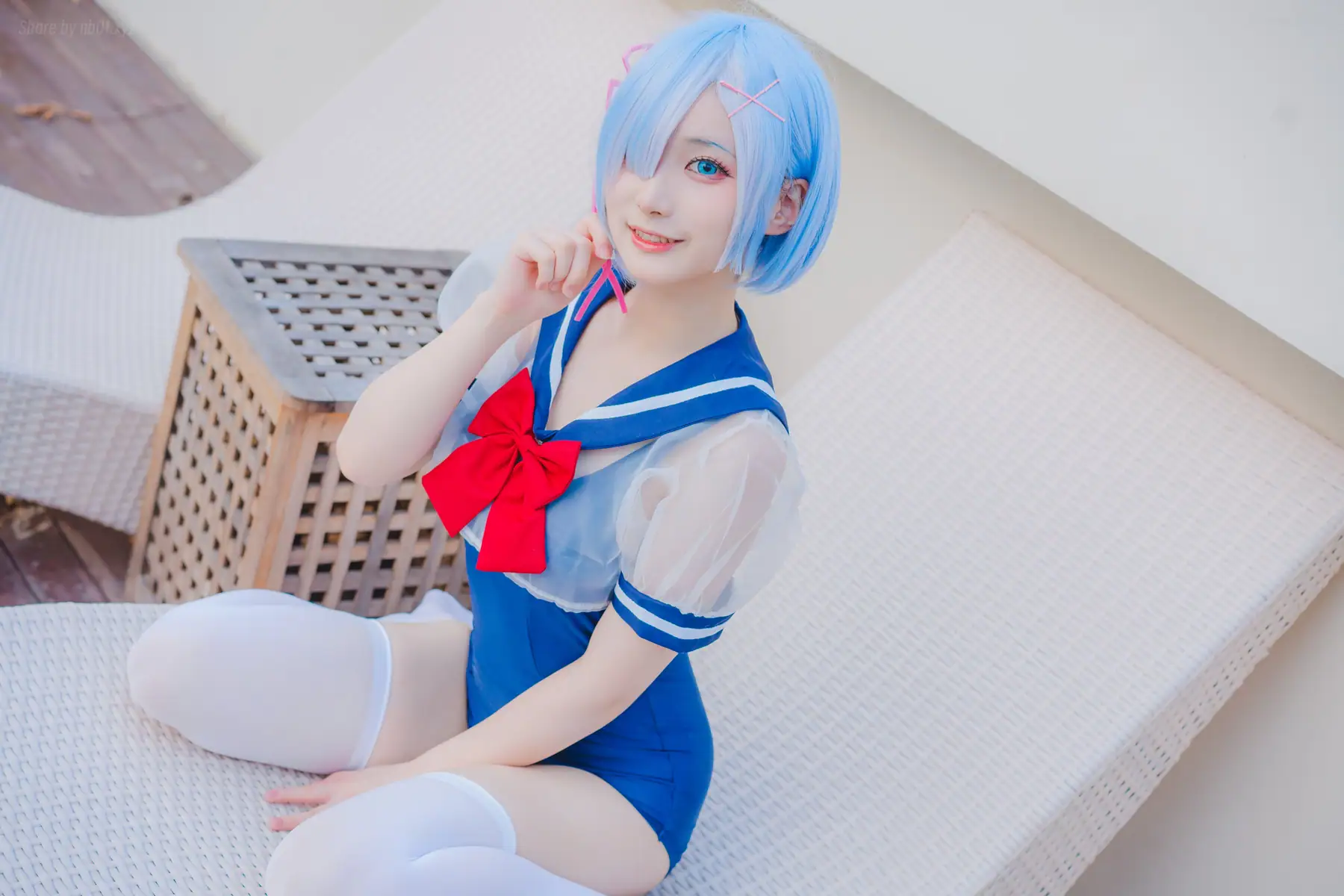 幼愛Youmeko - 蕾姆泳装(18P_13.7M) - 幼愛Youmeko - 蕾姆泳装(18P_13