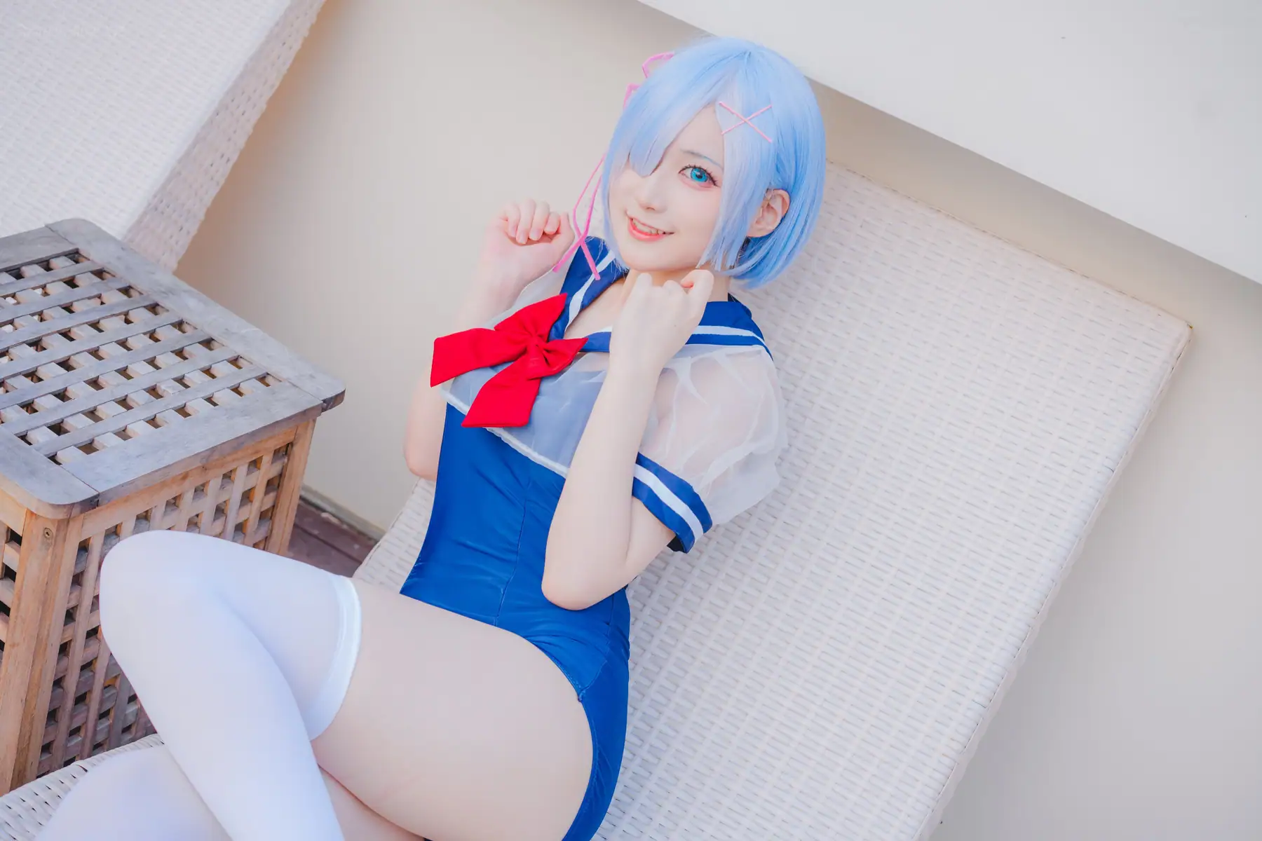 幼愛Youmeko - 蕾姆泳装(18P_13.7M) - 幼愛Youmeko - 蕾姆泳装(18P_13