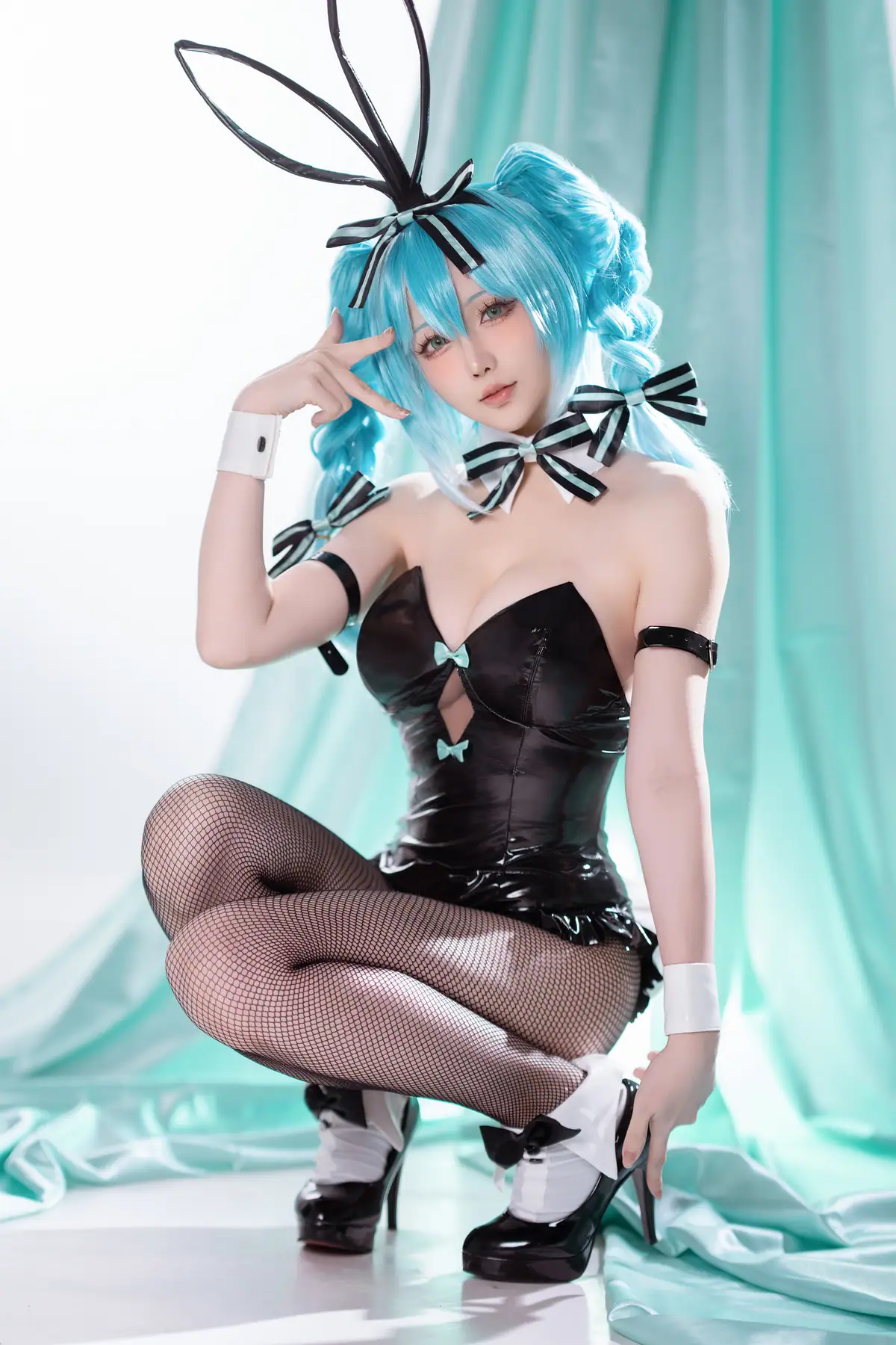 星之迟迟Hoshilily - 初音未来 兔女郎(44P+1V_204.3M) - 星之迟迟Hoshilily - 初音未来 兔女郎(44P+1V_204