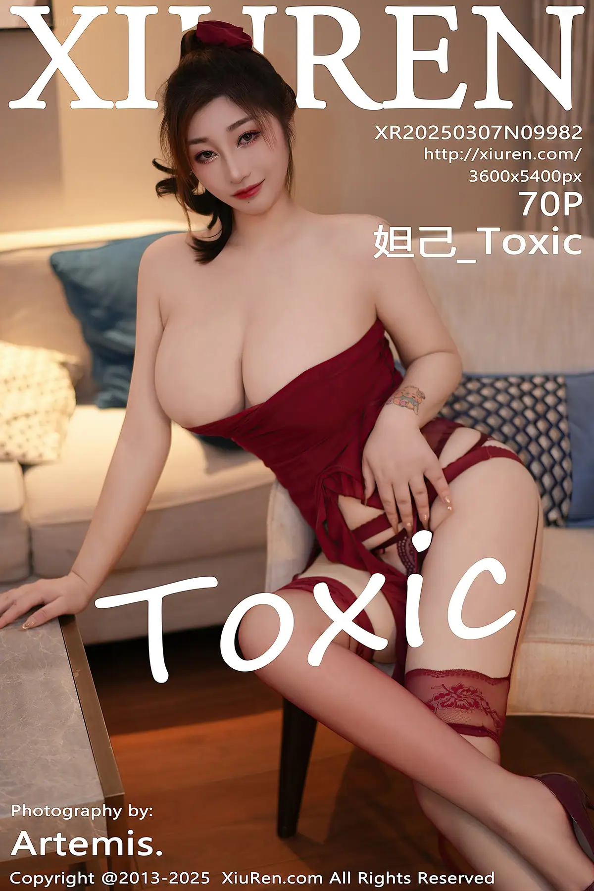 XIUREN No.9982 妲己_Toxic(71P_83.5M) - XIUREN No