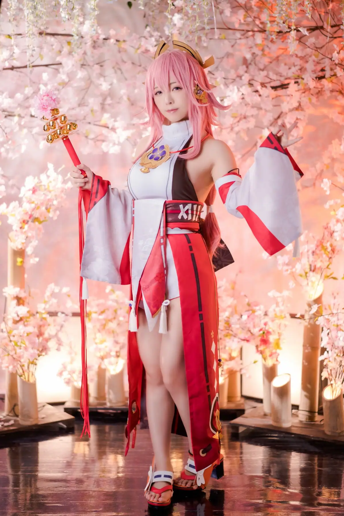 Rizuna - 原神 八重神子 八重樱(181P_68.5M) - Rizuna - 原神 八重神子 八重樱(181P_68