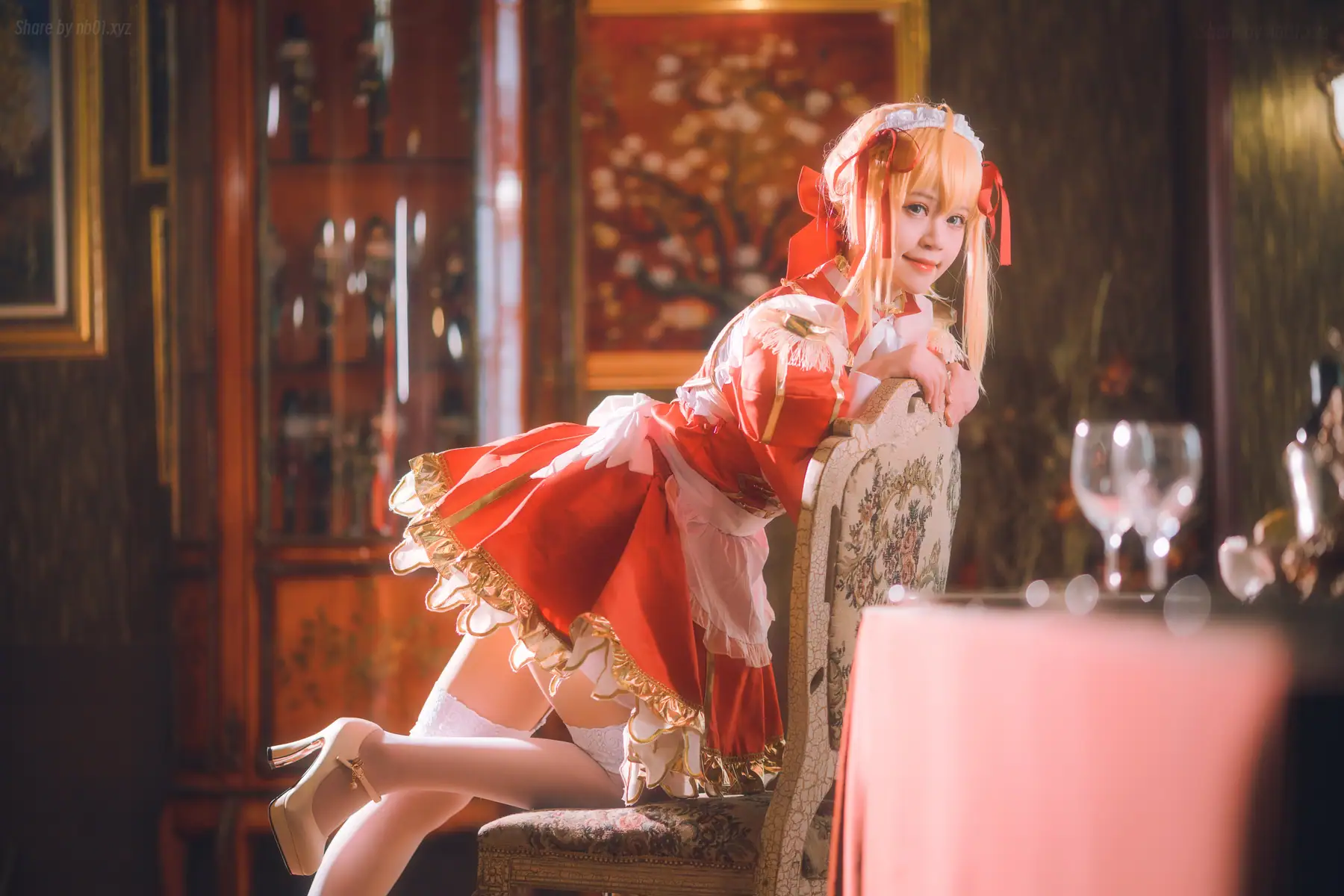 星黛鹿鹿 - 尼禄女仆(34P_167.9M) 星黛鹿鹿 - 尼禄女仆(34P_167.9M)_nb01.xyz_0002 图片2