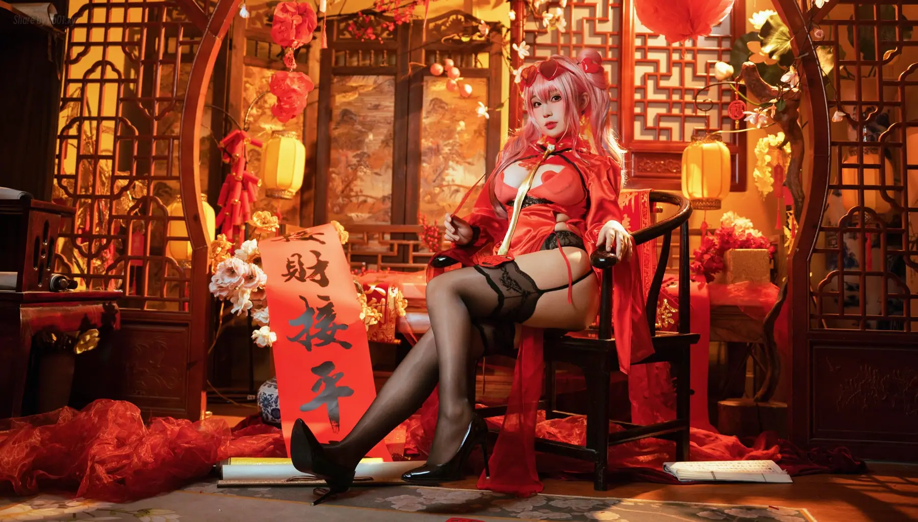 七七娜娜子 - 布莱默顿新春旗袍(108P+6V_148.5M) 七七娜娜子 - 布莱默顿新春旗袍(108P+6V_148.5M)_nb01.xyz_0017 图片4