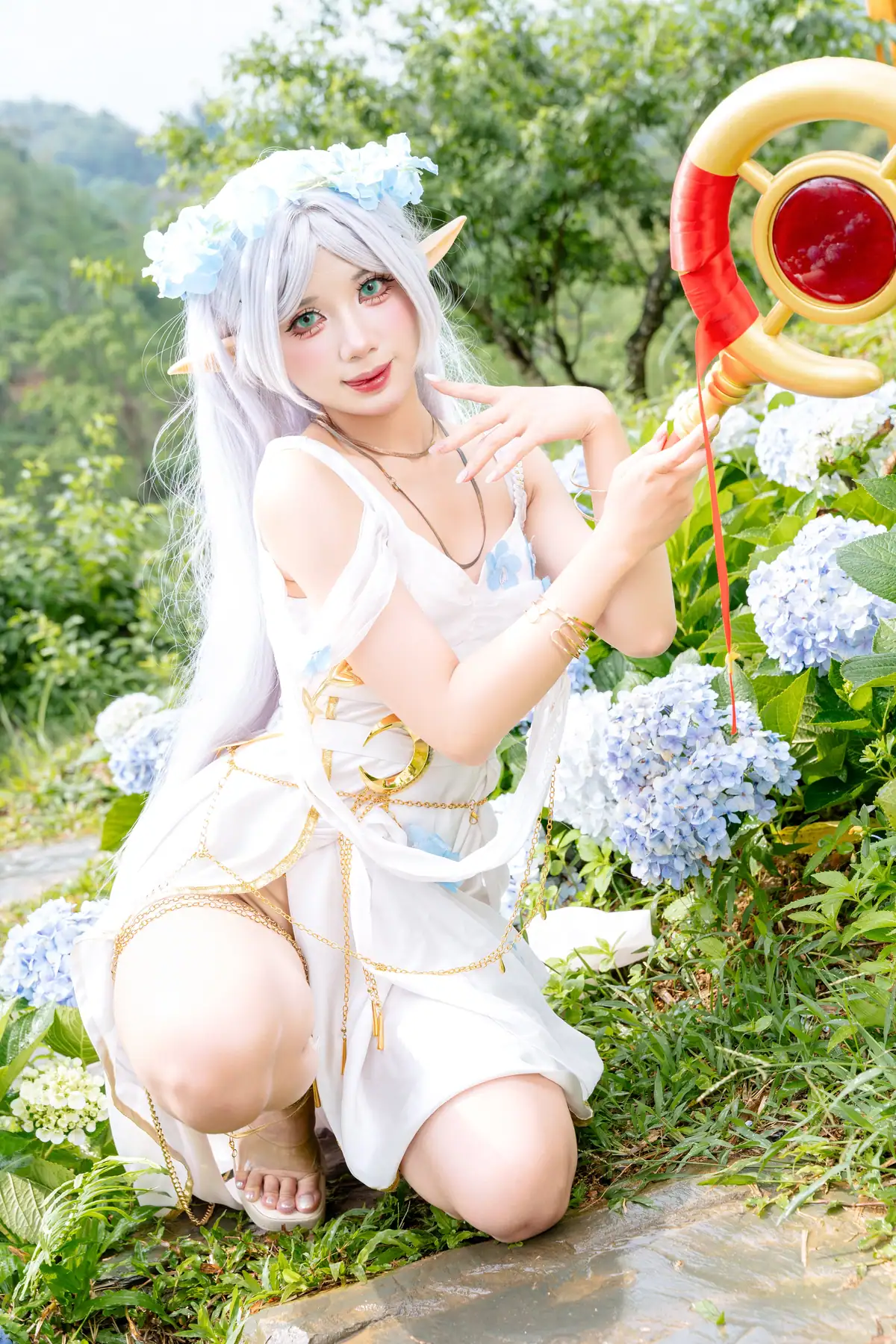 PoppaChan - Frieren Blue Valley Dress(38P_92.1M) PoppaChan - Frieren Blue Valley Dress(38P_92.1M)_nb01.xyz_0002 图片2