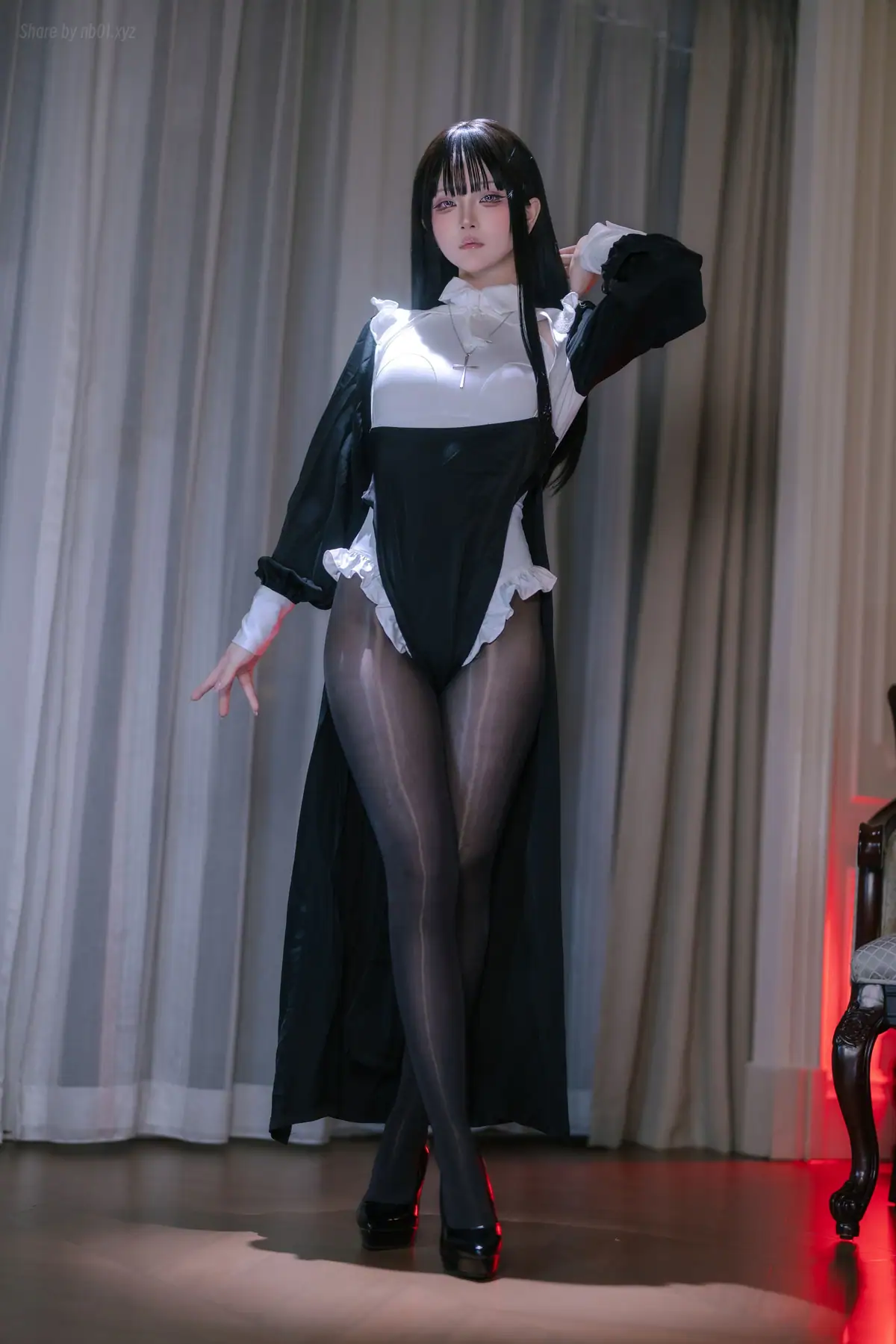屿鱼 - 黑丝修女(40P_31.0M) 屿鱼 - 黑丝修女(40P_31.0M)_nb01.xyz_0001