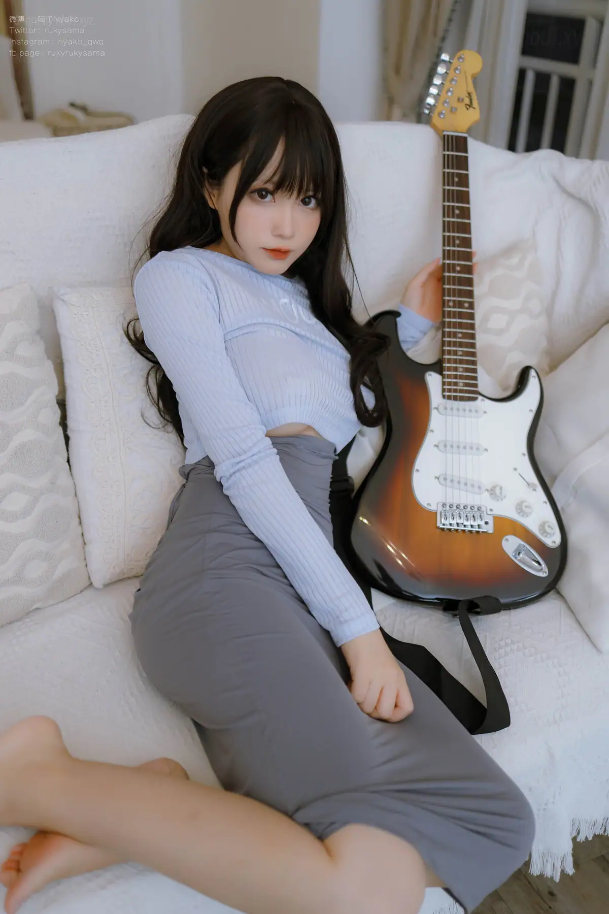 Nyako喵子 - 吉他妹妹连衣裙(71P+1V_475.6M) Nyako喵子 - 吉他妹妹连衣裙(71P+1V_475.6M)_nb01.xyz_0071 图片8
