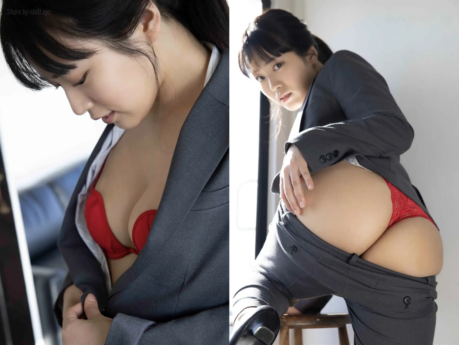 Shinonome Umi(東雲うみ) - [Flash Photobook]Trading Company Office Lady, It Got Torn! 商社OL、破れちゃった！(38P_14.0M) Shinonome Umi(東雲う...