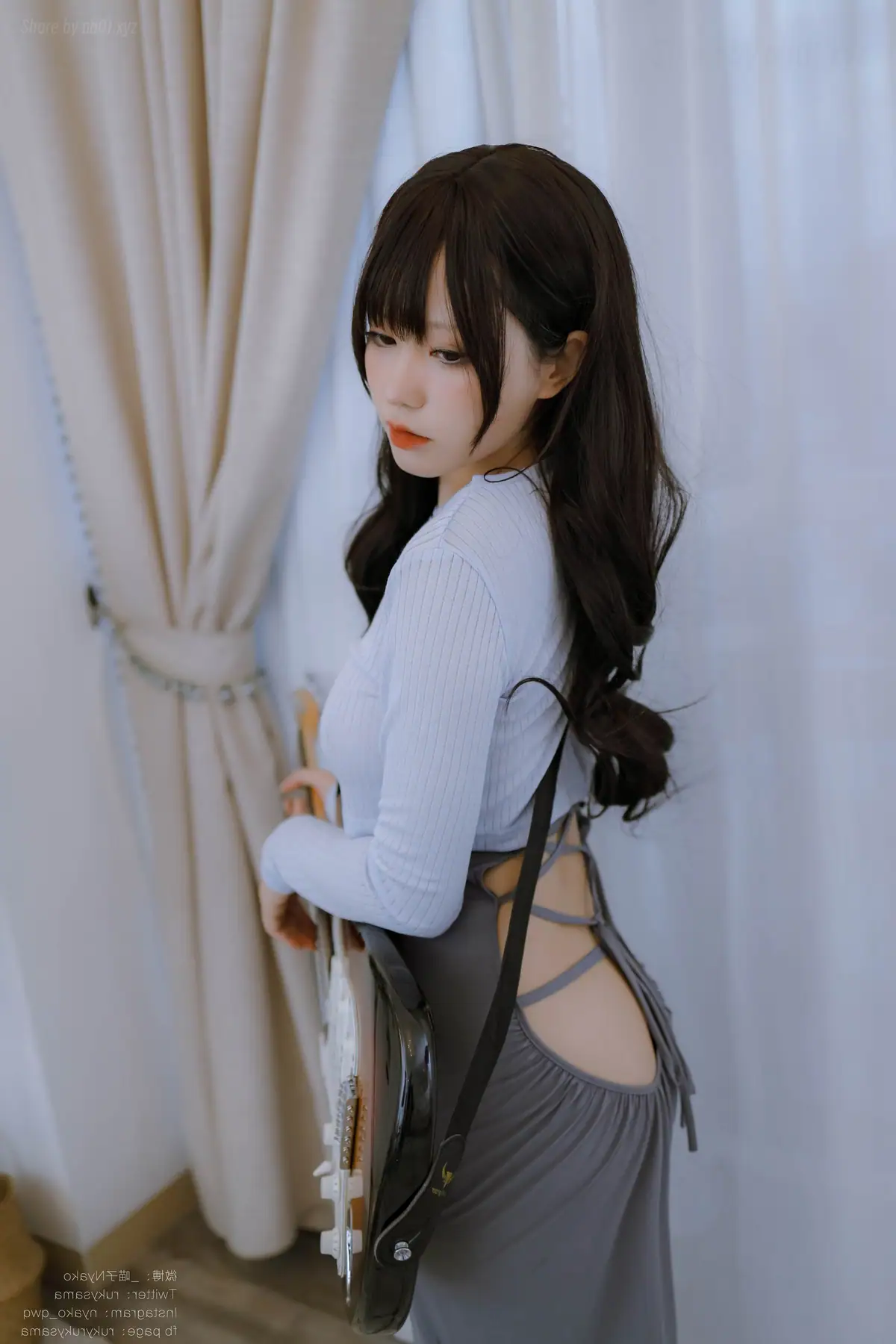 Nyako喵子 - 吉他妹妹连衣裙(71P+1V_475.6M) Nyako喵子 - 吉他妹妹连衣裙(71P+1V_475.6M)_nb01.xyz_0001