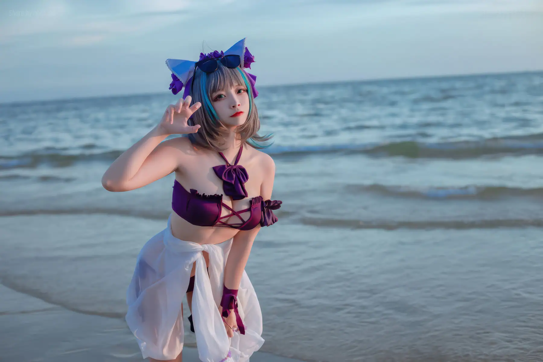 二佐Nisa - 碧蓝航线-柴郡泳装(30P_55.3M) 二佐Nisa - 碧蓝航线-柴郡泳装(30P_55.3M)_nb01.xyz_0013 图片3