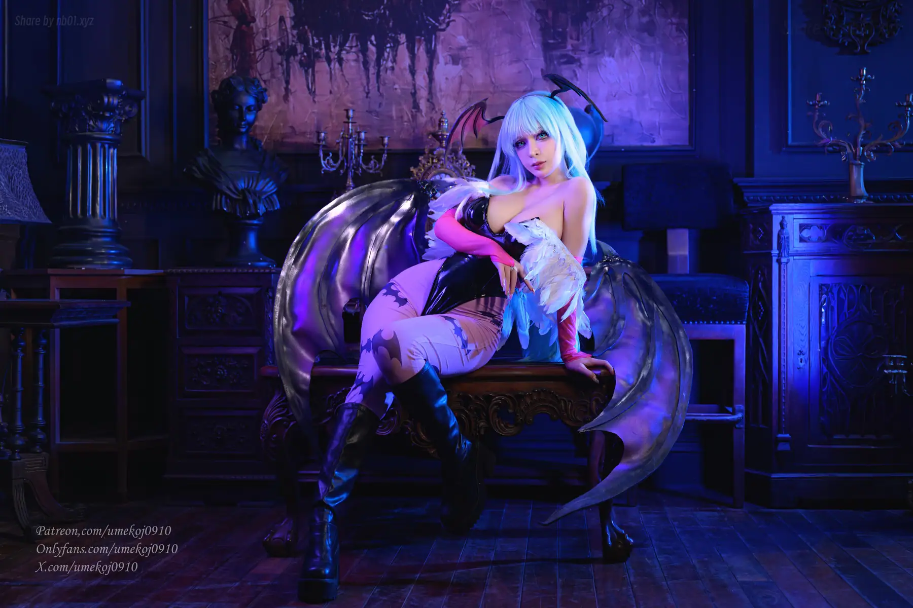 UmekoJ - Morrigan Aensland 莫莉卡·安斯兰特(94P+9V+1Gif_1.7G) UmekoJ - Morrigan Aensland 莫莉卡·安斯兰特(94P+9V+1Gif_1.7G)_nb01.xyz_0008 图片2