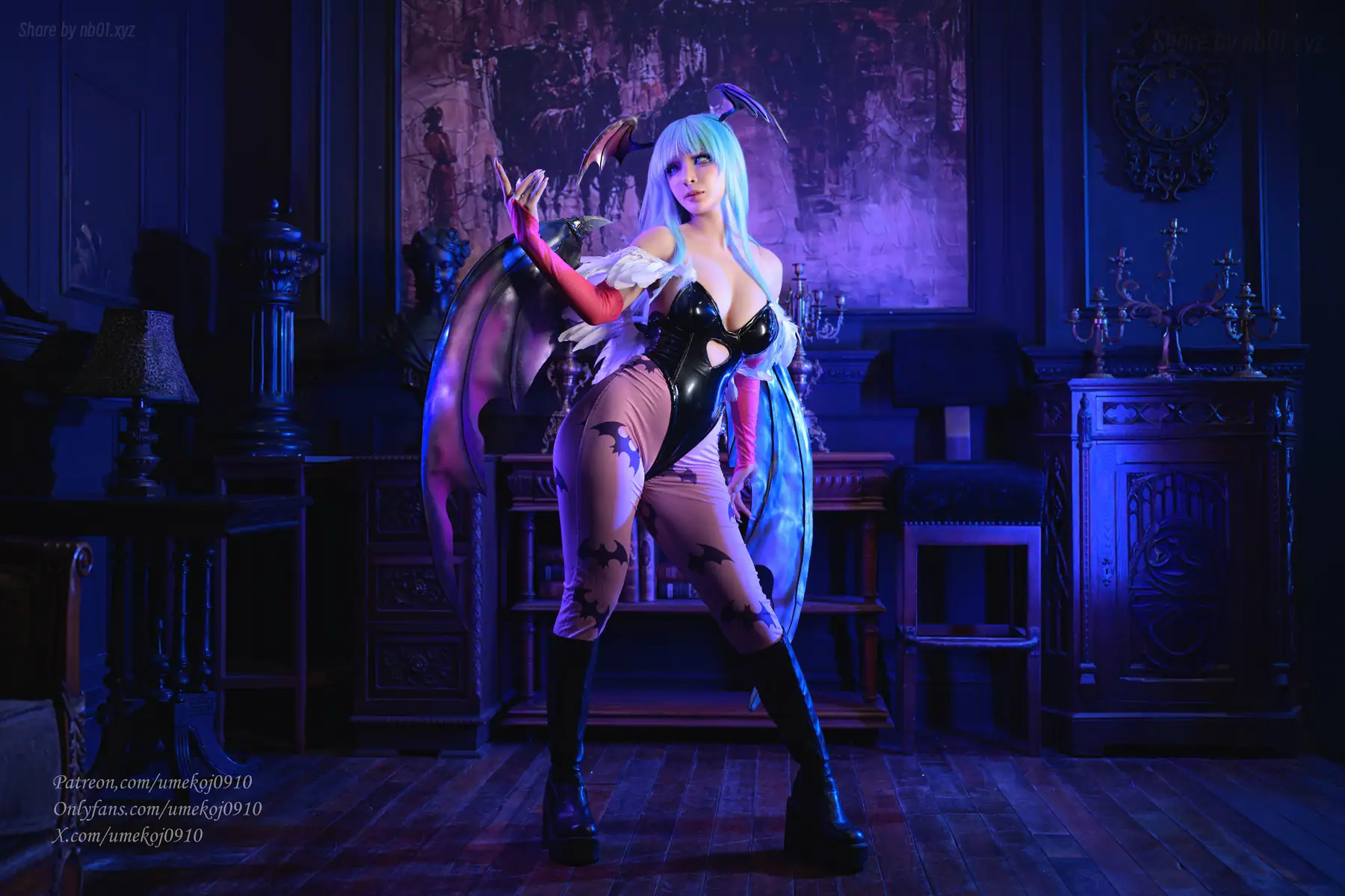 UmekoJ - Morrigan Aensland 莫莉卡·安斯兰特(94P+9V+1Gif_1.7G) UmekoJ - Morrigan Aensland 莫莉卡·安斯兰特(94P+9V+1Gif_1.7G)_nb01.xyz_0088 图片7