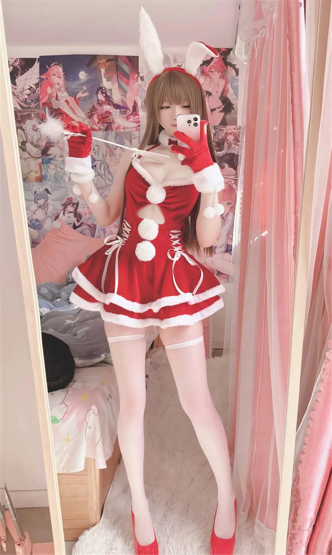 习呆呆 Misa呆呆 - 2025-12-23_圣诞兔 バニーサンタ(18P+2V_16.3M) 习呆呆 Misa呆呆 - 2025-12-23_圣诞兔 バニーサンタ(18P+2V_16.3M)_nb01.xyz_0001