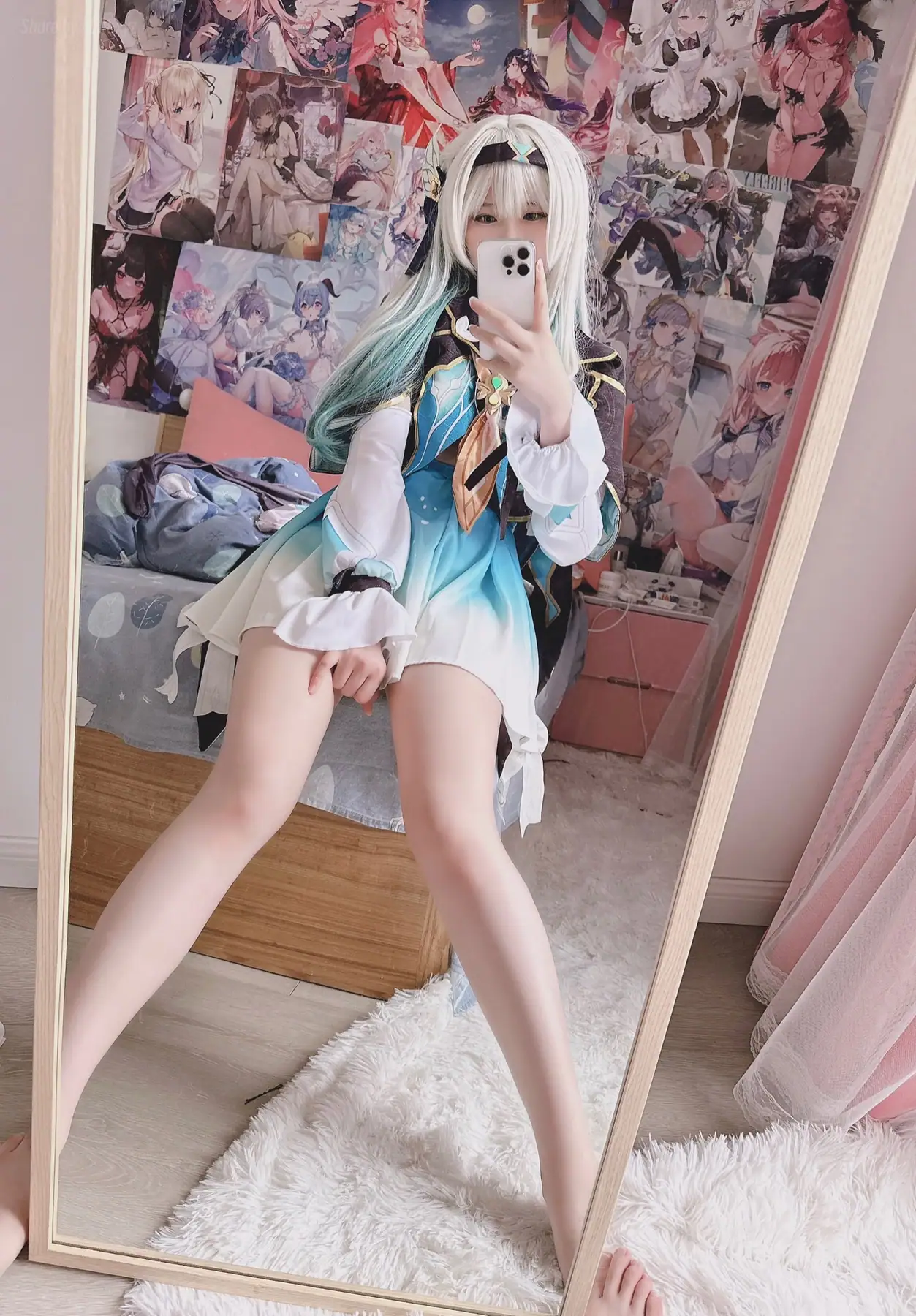 习呆呆 Misa呆呆 - 2024.05.17 ホタル 流萤 崩铁(20P+1V_34.5M) 习呆呆 Misa呆呆 - 2024.05.17 ホタル 流萤 崩铁(20P+1V_34.5M)_nb01.xyz_0006 图片4