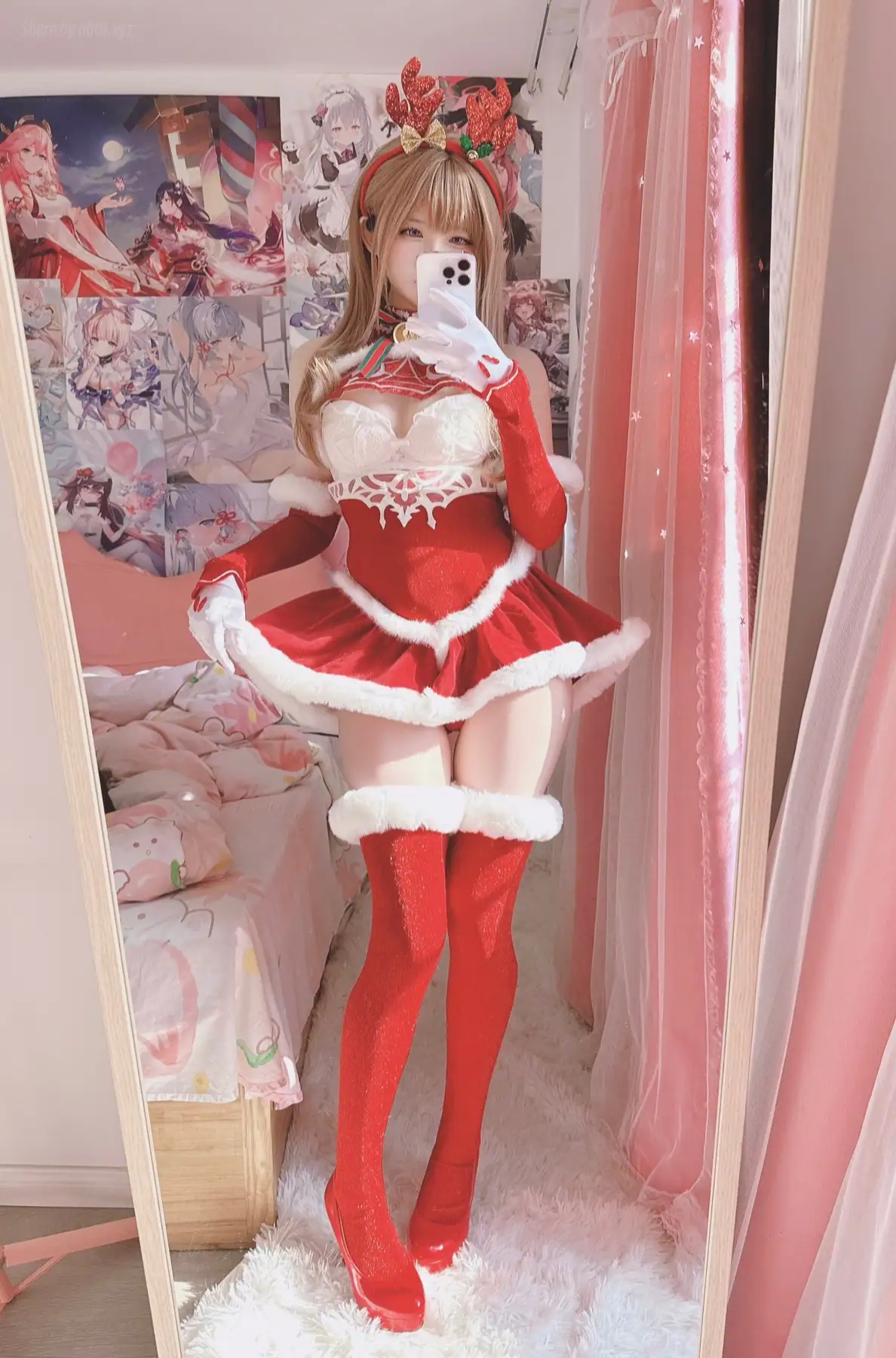 习呆呆 Misa呆呆 - 2024.12.22 サンタ(16P_12.0M) 习呆呆 Misa呆呆 - 2024.12.22 サンタ(16P_12.0M)_nb01.xyz_0001