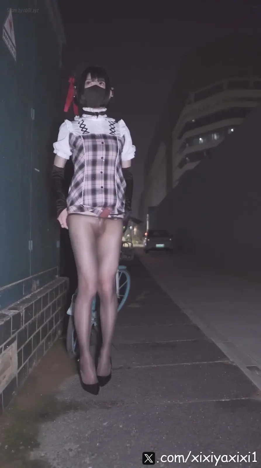 曦曦呀曦曦(@xixiyaxixi) - t038 [1080p] 格子连衣裙户外 checkered dress outdoor 曦曦呀曦曦(@xixiyaxixi) - t038 [1080p] 格子连衣裙户外 checkered dres...