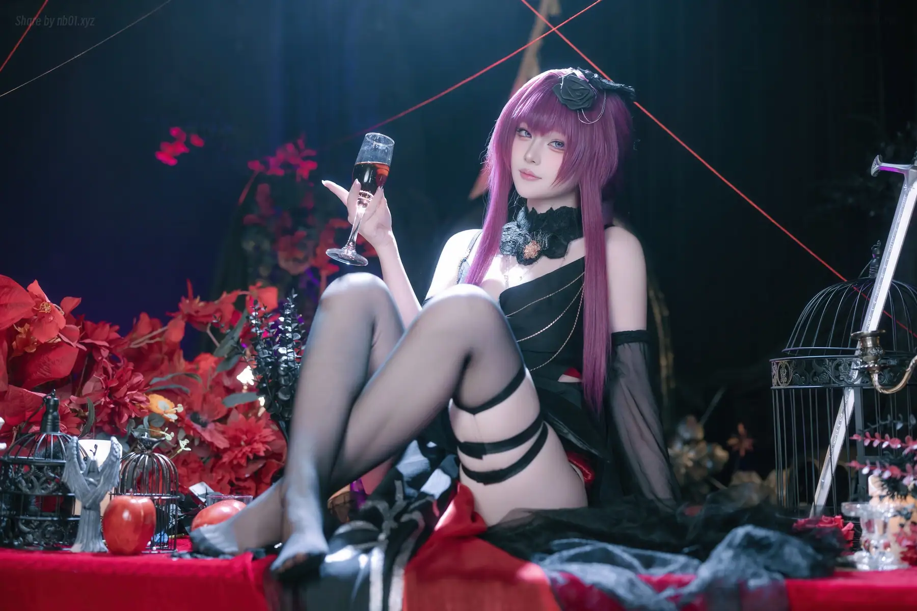 屿鱼 - 崩坏 星穹铁道 卡芙卡 缚月之夜(60P_198.8M) 屿鱼 - 崩坏 星穹铁道 卡芙卡 缚月之夜(60P_198.8M)_nb01.xyz_0015 图片2