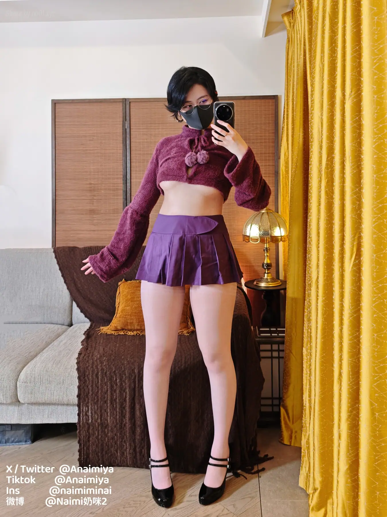 奶咪(@anaimiya) - 2025-03月订阅_短发紫色套装(22P+4V_345.9M) 奶咪(@anaimiya) - 2025-03月订阅_短发紫色套装(22P+4V_345.9M)_MEITU_20250325_000309578...