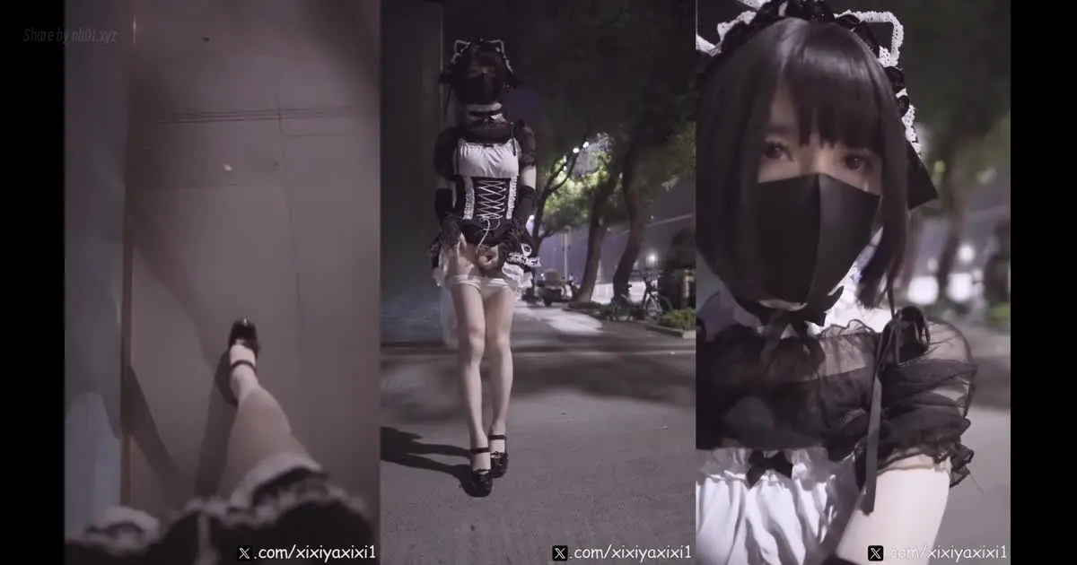 曦曦呀曦曦(@xixiyaxixi) - T039 [1080p] 妹抖风短裙人行道 Maid-style dress sidewalk(7P+1V_242.7M) 曦曦呀曦曦(@xixiyaxixi) - T039 [1080p] 妹抖风短裙...