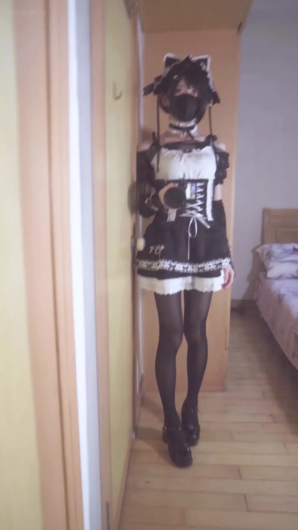 曦曦呀曦曦(@xixiyaxixi) - T032 [4K] 妹抖风短裙室内 Maid-style short dress indoors(8P+1V_987.9M) 曦曦呀曦曦(@xixiyaxixi) - T032 [4K] 妹抖风短裙室内...