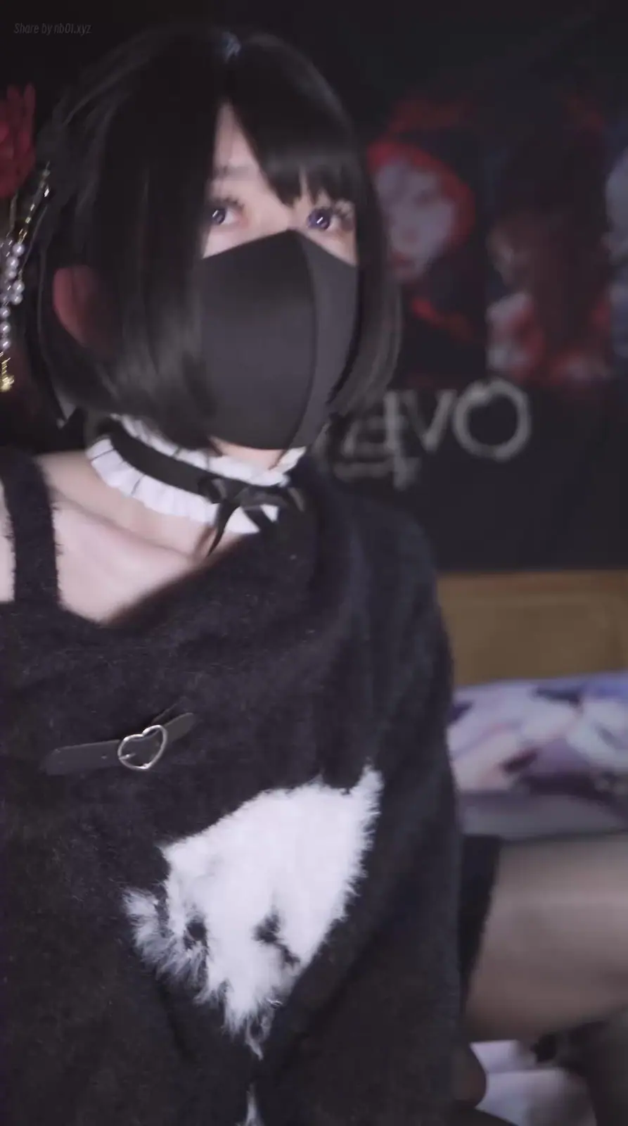 曦曦呀曦曦(@xixiyaxixi) - T043 露肩针织毛衣 卧室_Off-shoulder sweater indoor(8P+1V_341.7M) 曦曦呀曦曦(@xixiyaxixi) - T043 露肩针织毛衣 卧室_Off-shou...