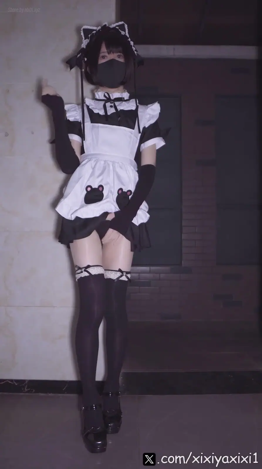 曦曦呀曦曦(@xixiyaxixi) - T040 [1080p] 女仆装公厕 maid dress public restroom(5P+1V_307.1M) 曦曦呀曦曦(@xixiyaxixi) - T040 [1080p] 女仆装公厕 m...