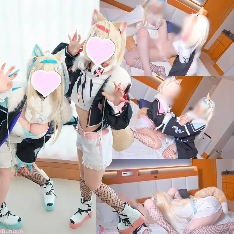 ぶんコス(@CosplayerBunbun) - 2026-01-14_百合えっち💜番犬姉妹が二人で慰めあい♡スマホで撮影されながら見せつけオナニー♡_3851547(3P+1V_624.9M) ぶんコス(@CosplayerBunbun) -...