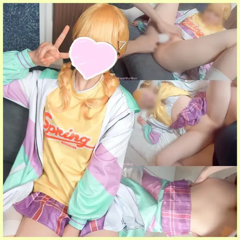 ぶんコス(@CosplayerBunbun) - 2025-05-02_「プロデューサーしゅきぃ♡♡」ホテルでPと甘々えっち♡身体反応しまくり連続中イキ痙攣絶頂💛_3415122(4P+1V_2.5G) ぶんコス(@CosplayerBunbu...