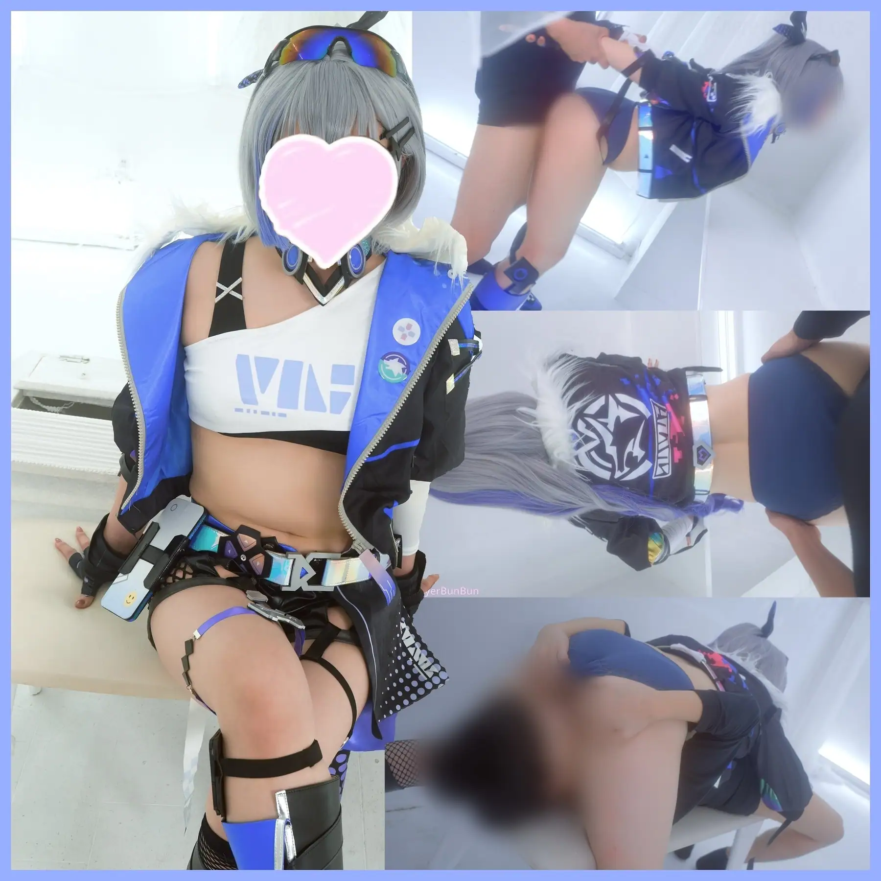 ぶんコス(@CosplayerBunbun) - 2025-07-05_【崩壊スターレ◯ル　銀◯💙】「セッ◯スしないと出られない部屋」で〇〇えっち♡中◯ししても身体の火照りが止まらず2回連続S◯X💙_3523971(4P+1V_1.7G) ぶん...