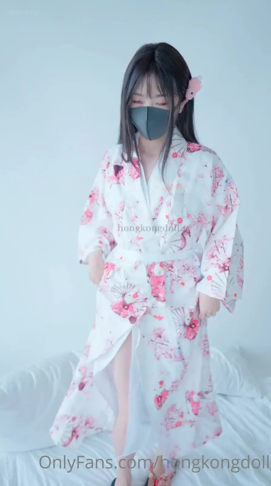HongKongDoll - 2023-08-07_豎屏花絮 - 5分鐘 Vertical Teasing - 5 Minutes 最近拍了很多和服題材的作品，喜歡可可愛愛(8P+1V_190.5M) HongKongDoll - 2023-0...