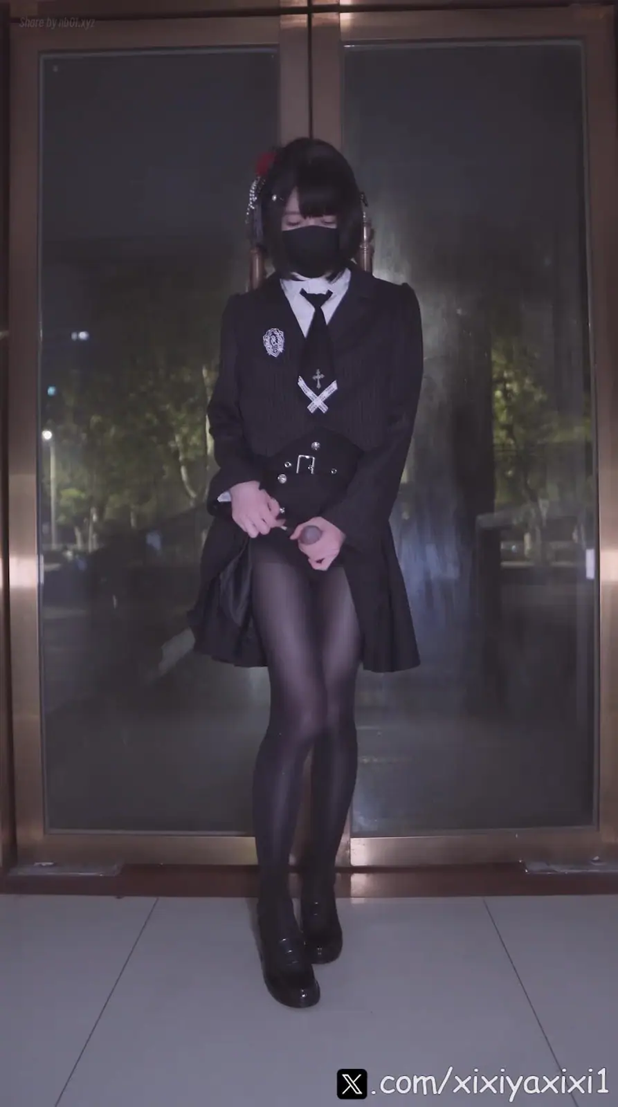 曦曦呀曦曦(@xixiyaxixi) - T041 黑灰学院西服裙 在公寓_Blazer dress apartment(7P+1V_309.1M) 曦曦呀曦曦(@xixiyaxixi) - T041 黑灰学院西服裙 在公寓_Blazer dr...