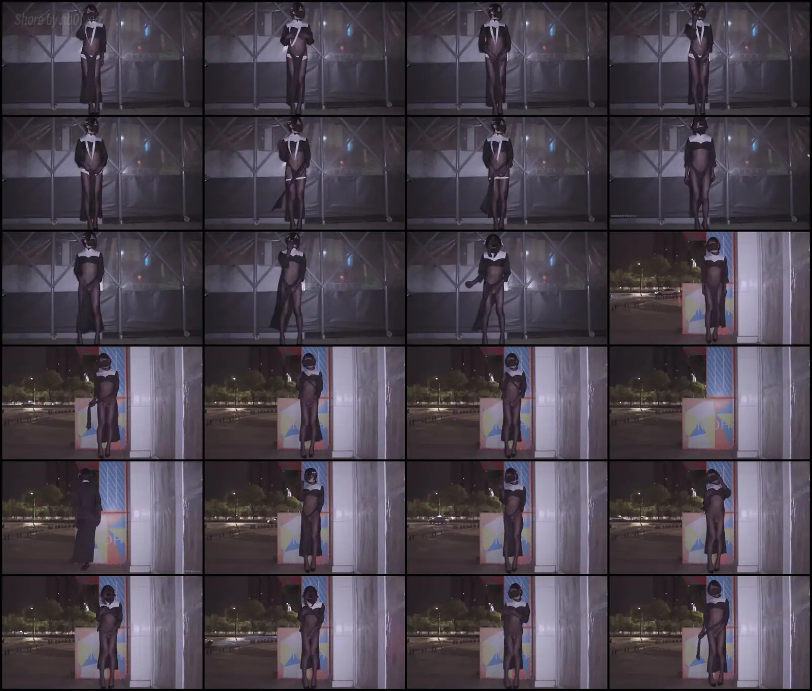 曦曦呀曦曦(@xixiyaxixi) - T015 [1080p] 修女服连身袜户外 Nun costume bodystocking outdoor_1(6P+1V_180.4M) 曦曦呀曦曦(@xixiyaxixi) - T015 [108...